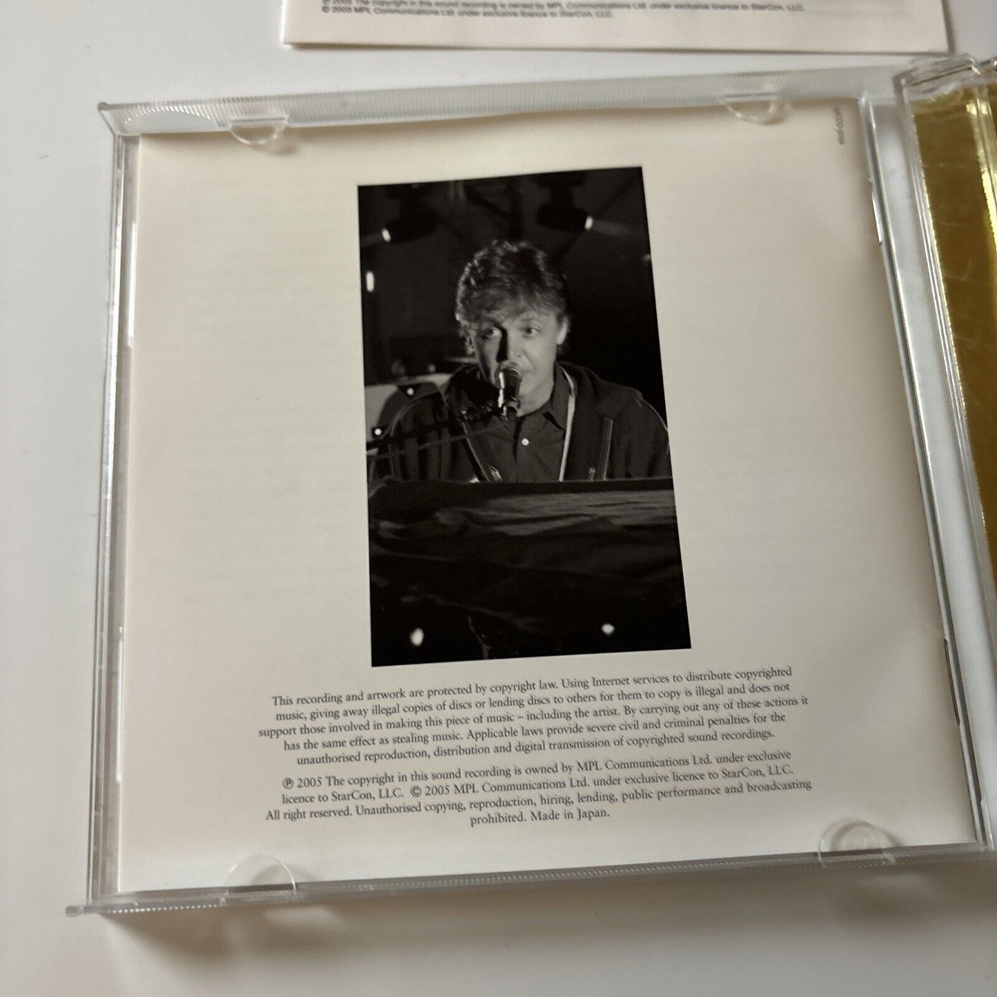 Paul McCartney - Chaos And Creation In The Backyard (CD, 2011) Japan UCCO-3034