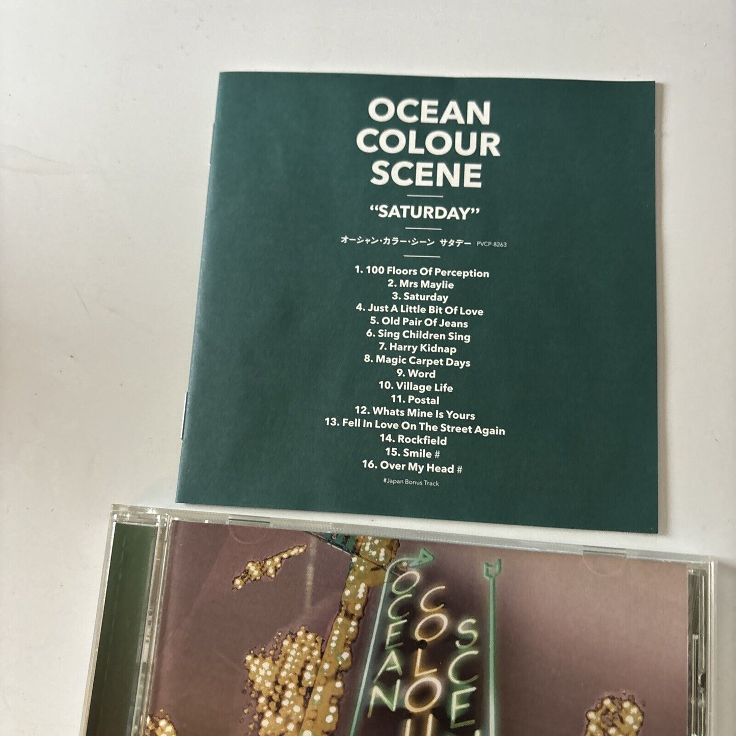 Ocean Colour Scene - Saturday (CD, 2010) Japan P-Vine Records pvcp-8263
