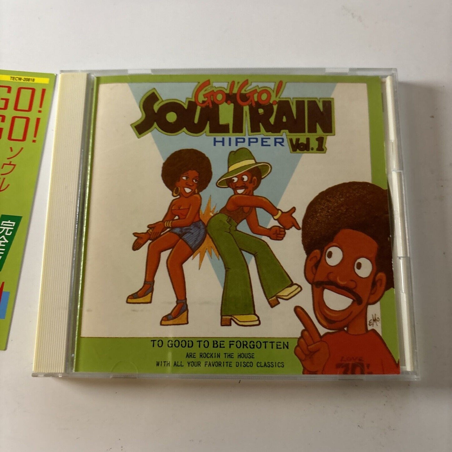 Go! Go! Soul Train Hipper Vol. 1 (CD, 1998) Japan TECW-20818 Obi