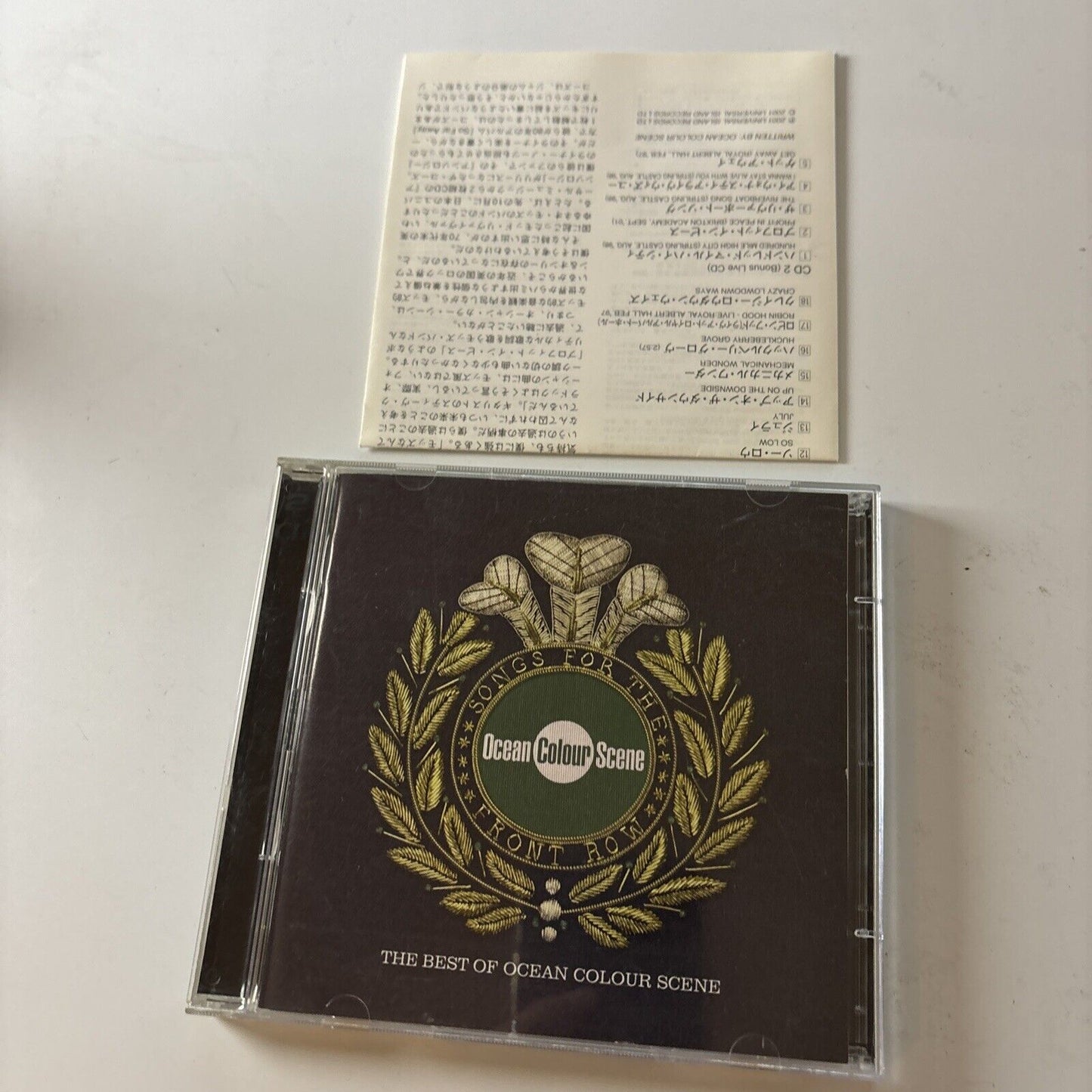 Ocean Colour Scene - Songs For The Front Row (CD, 2001) Japan UICI-9001/2