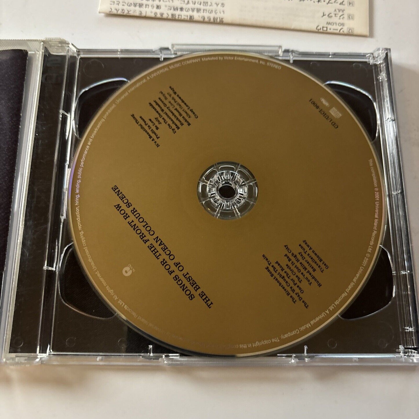 Ocean Colour Scene - Songs For The Front Row (CD, 2001) Japan UICI-9001/2