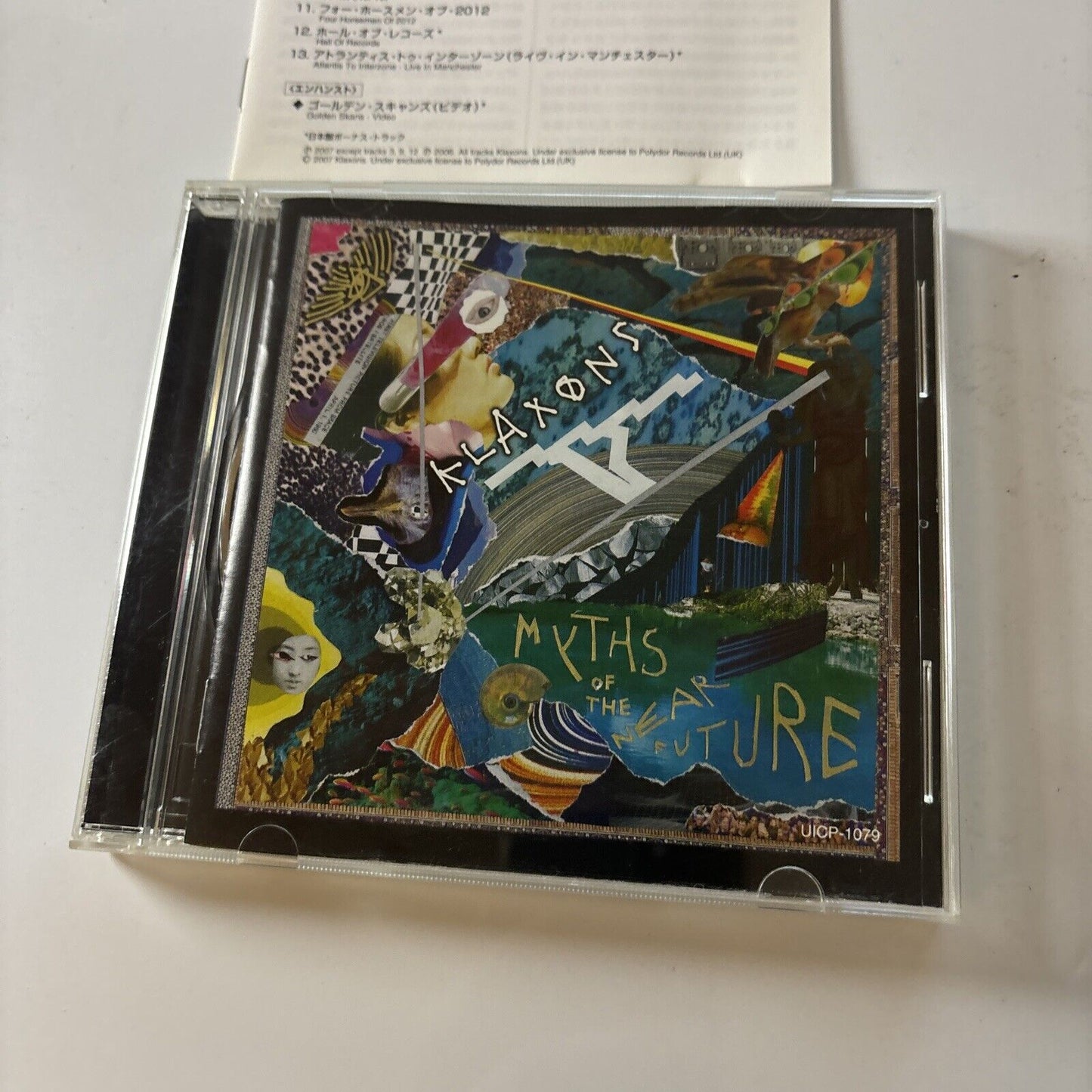 Klaxons - Myths Of The Near Future [Japan Bonus Track] (CD, 2007) UICP-1079