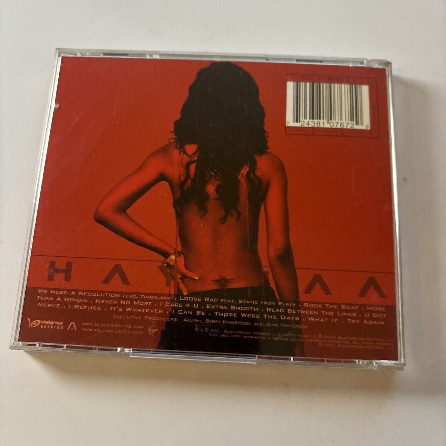 Aaliyah - Aaliyah (CD, 1995) Blackground Records