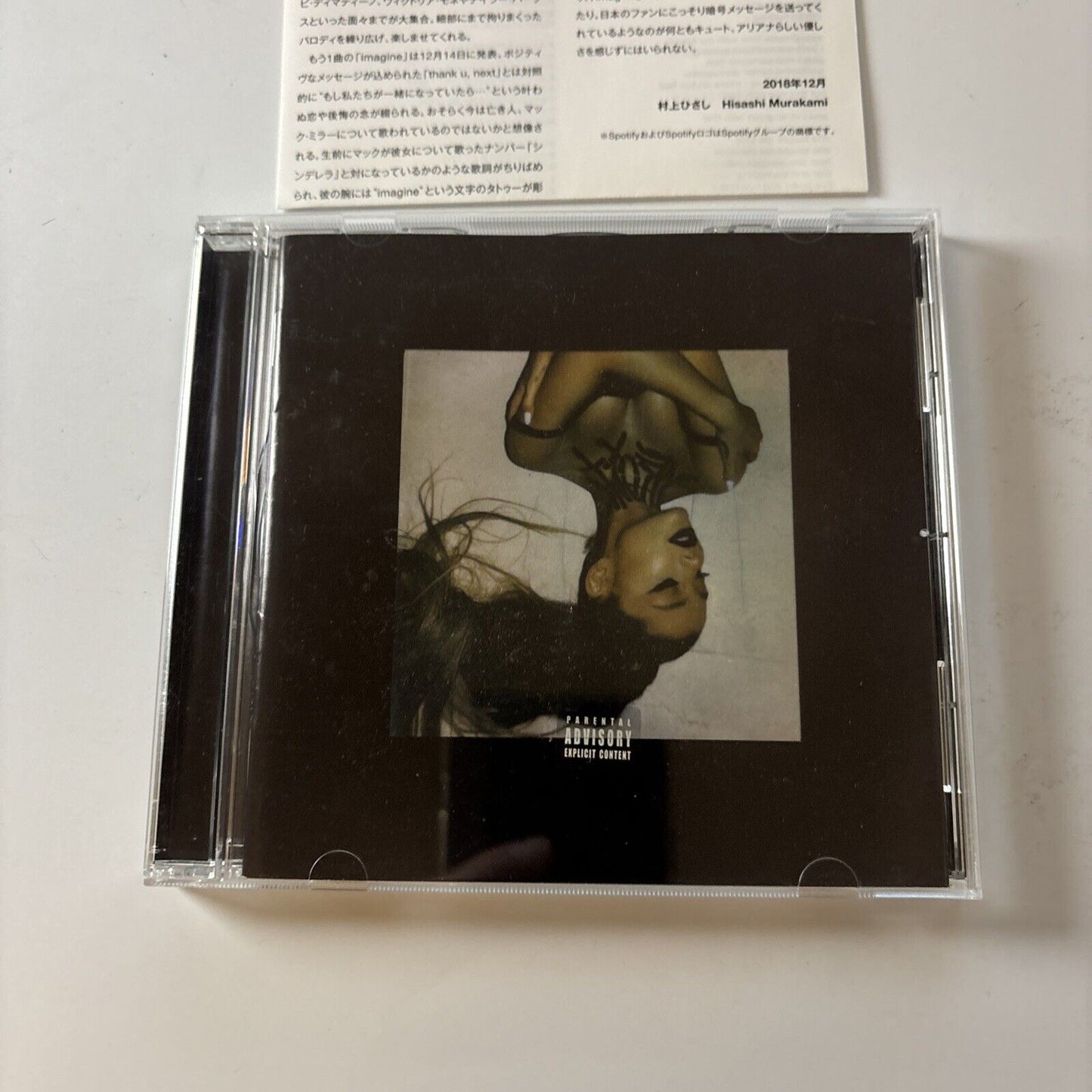 Ariana Grande - Thank U, Next (CD, 2019) Japan uicu-9097 Republic Records