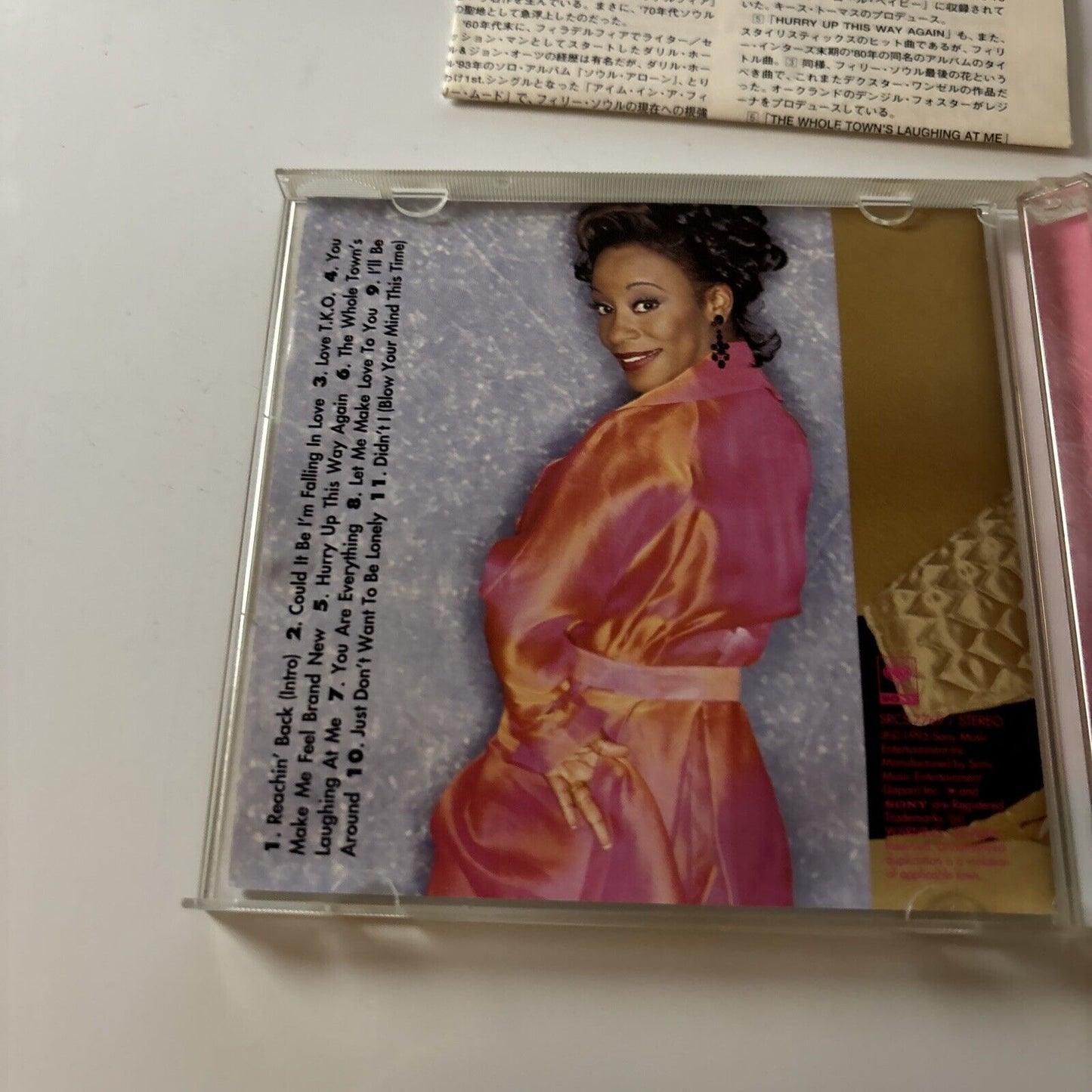 Regina Belle - Reachin' Back (CD, 1995) Japan SRCs-7769