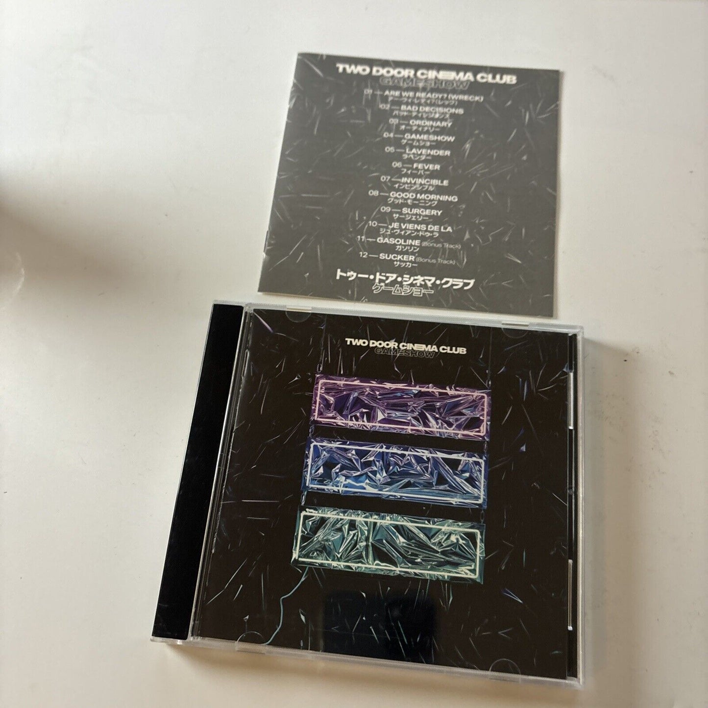 Two Door Cinema Club - Gameshow [Bonus Japan Track] (CD, 2016) Japan wpcr-17457