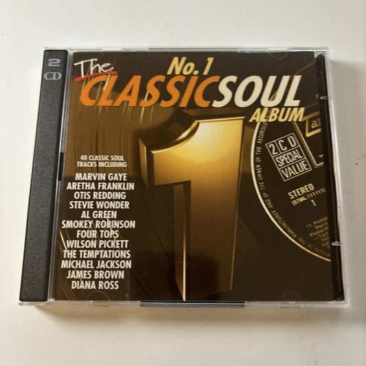 Various Artists - The No. 1 Classic Soul Album (CD, 1995) PolyGram TV 525 656-2