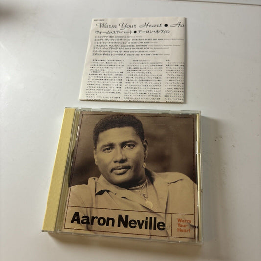 Aaron Neville - Warm Your Heart (CD, 1991) Japan pccy-10210 A&M Records