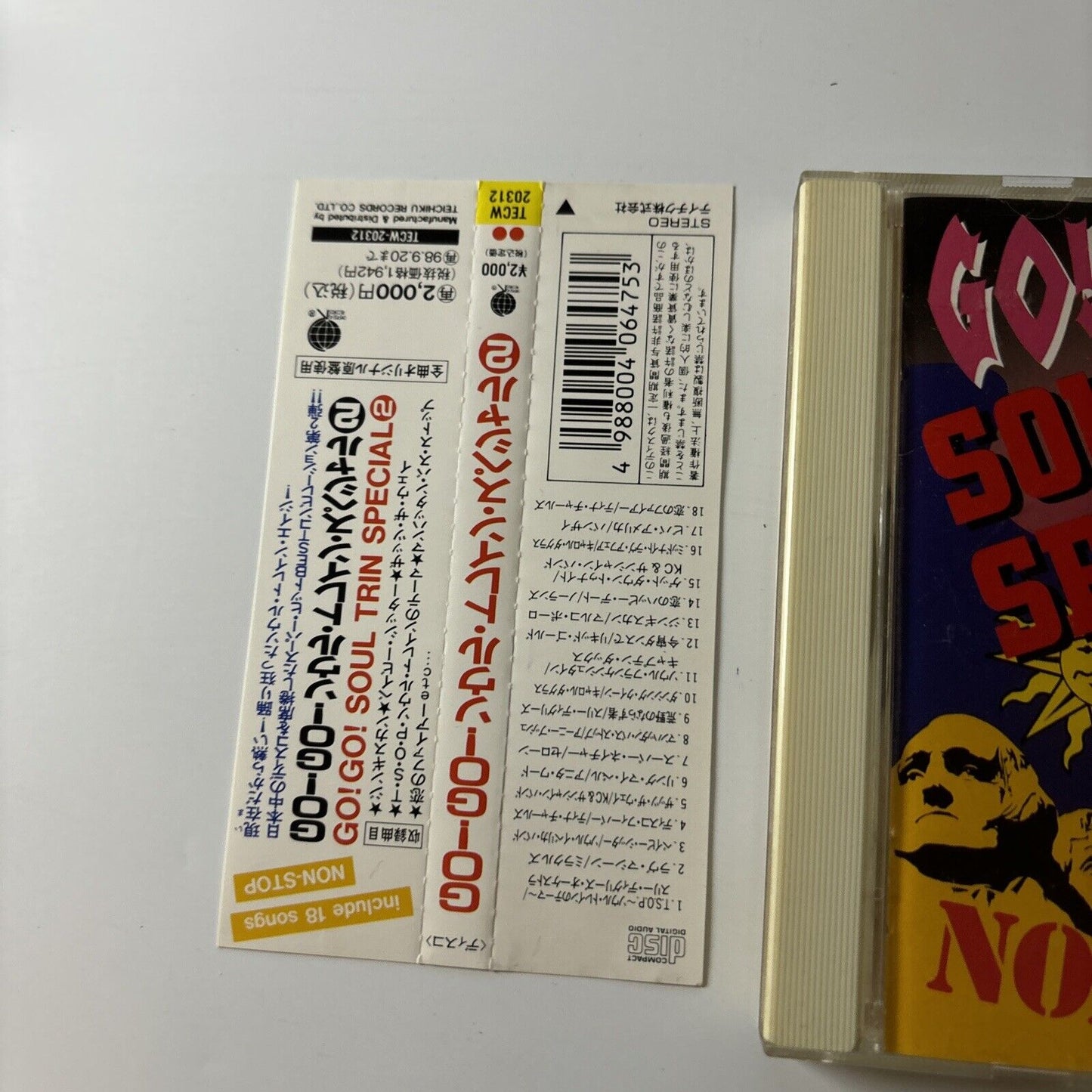 Go! Go! Soul Train Special Vol.2 (CD, 2019) Japan tecw-20312 Obi