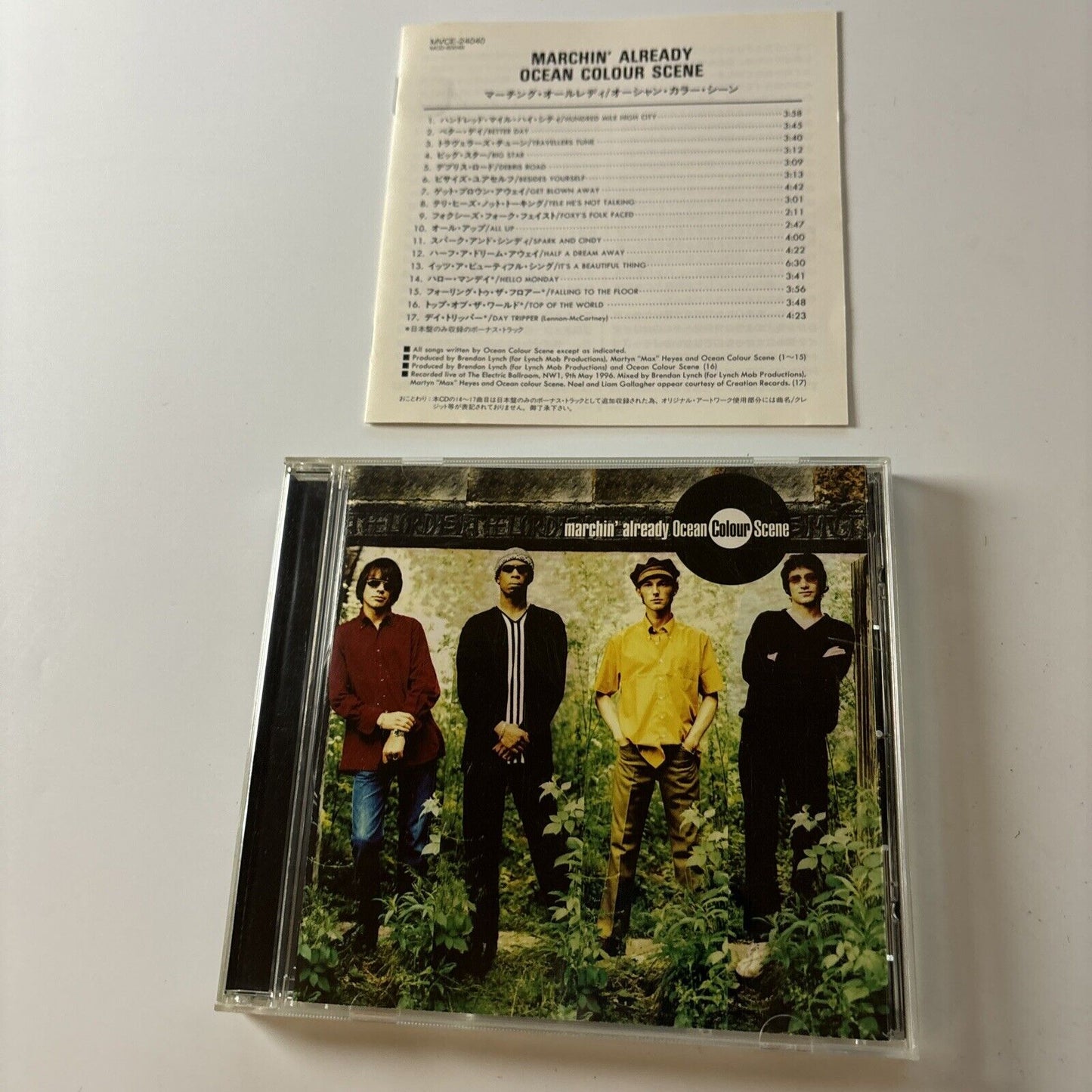 Ocean Colour Scene - Marchin' Already (CD, 1997) Japan MVCE-24040 MCA Records