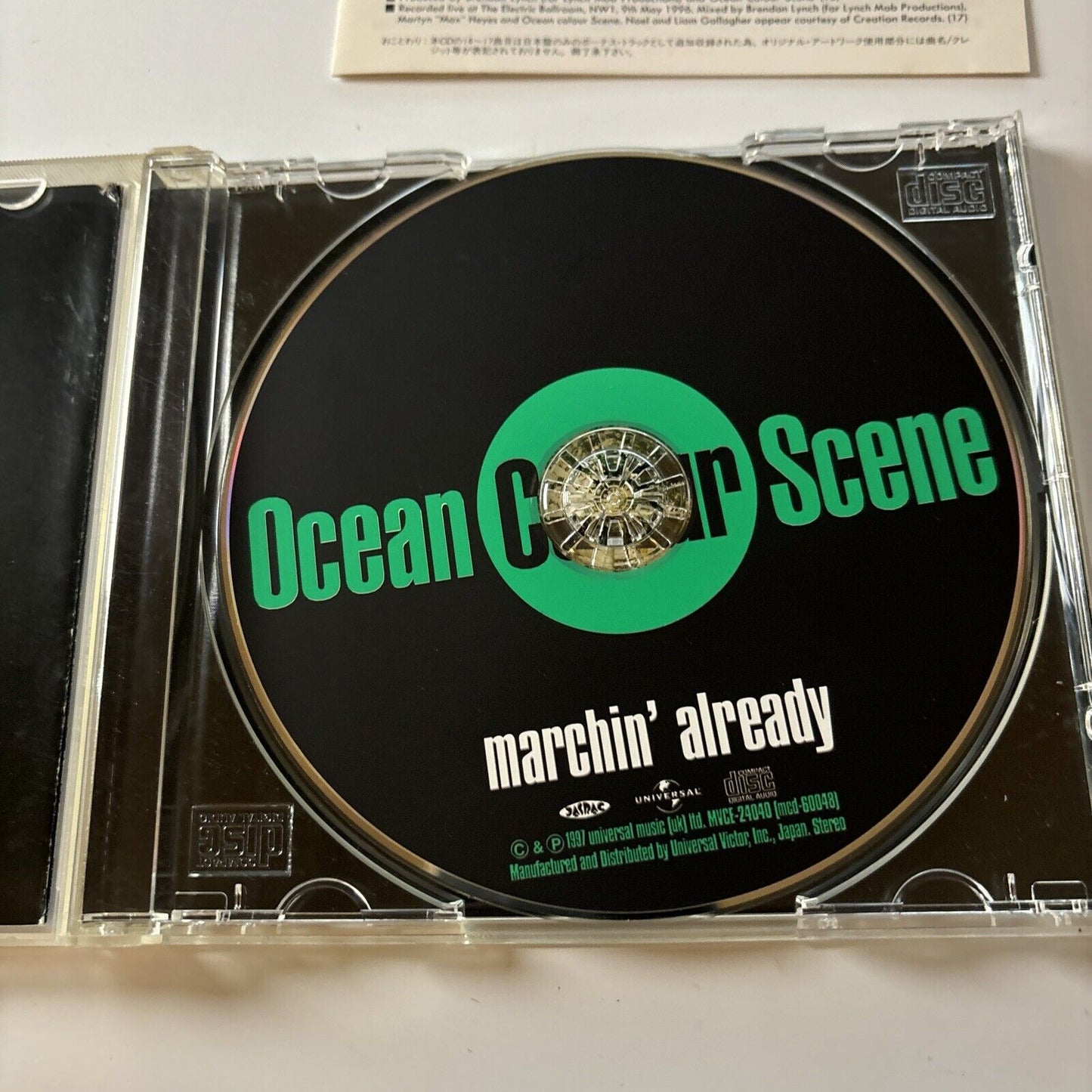 Ocean Colour Scene - Marchin' Already (CD, 1997) Japan MVCE-24040 MCA Records