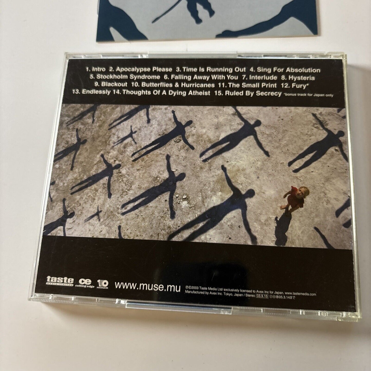 Muse - Absolution (CD, 2003) Japan CTCM-65049