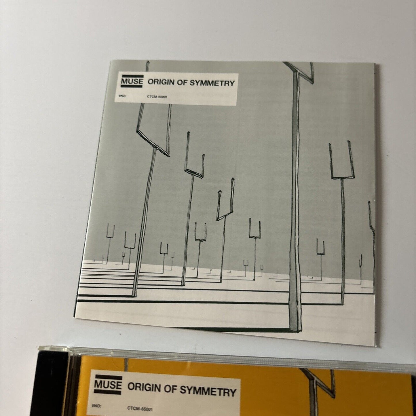 Muse - Origin Of Symmetry (CD, 2001) Japan CTCM-65001