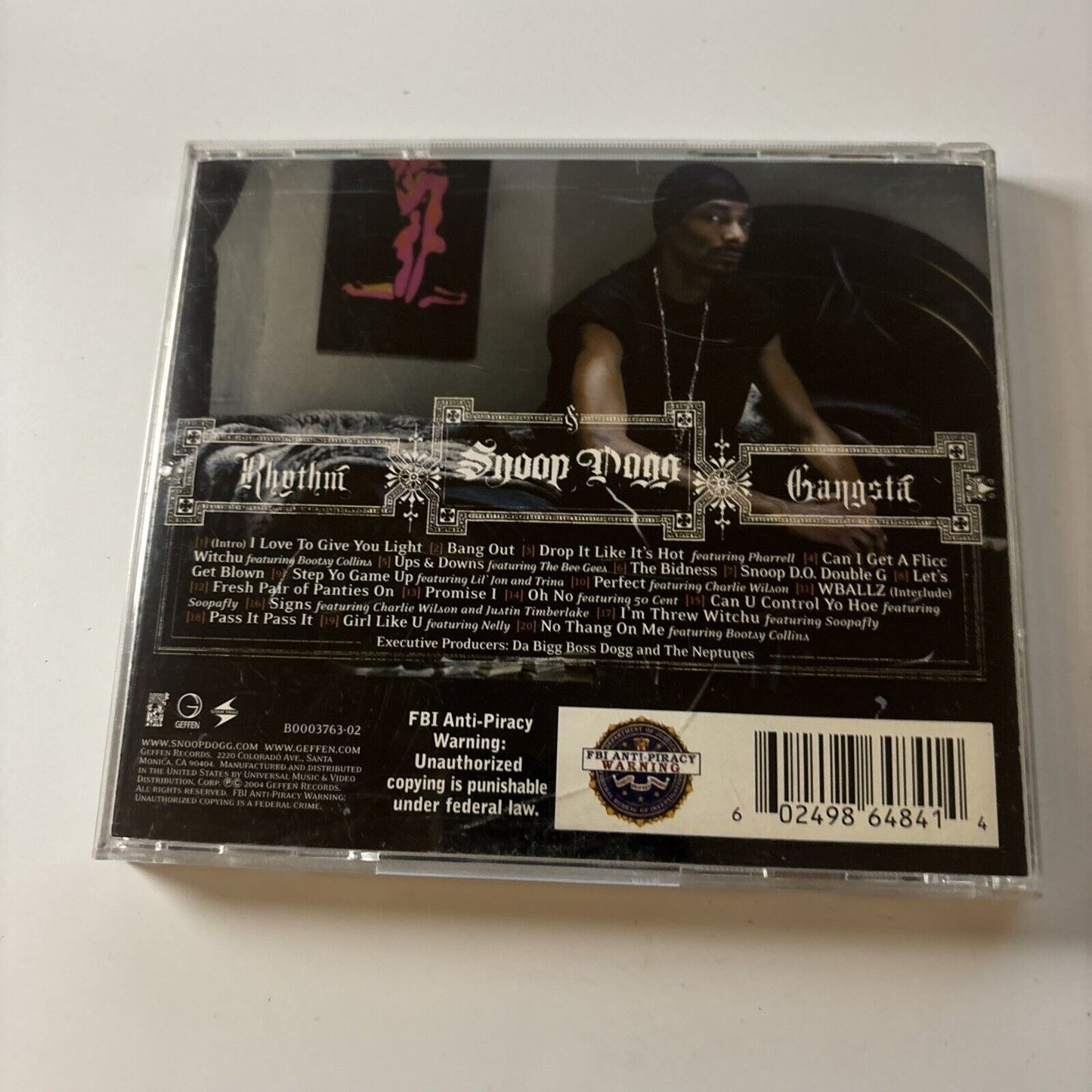 Snoop Dogg - R & G (Rhythm & Gangsta) The Masterpiece (CD, 2004) USA B0003763-02