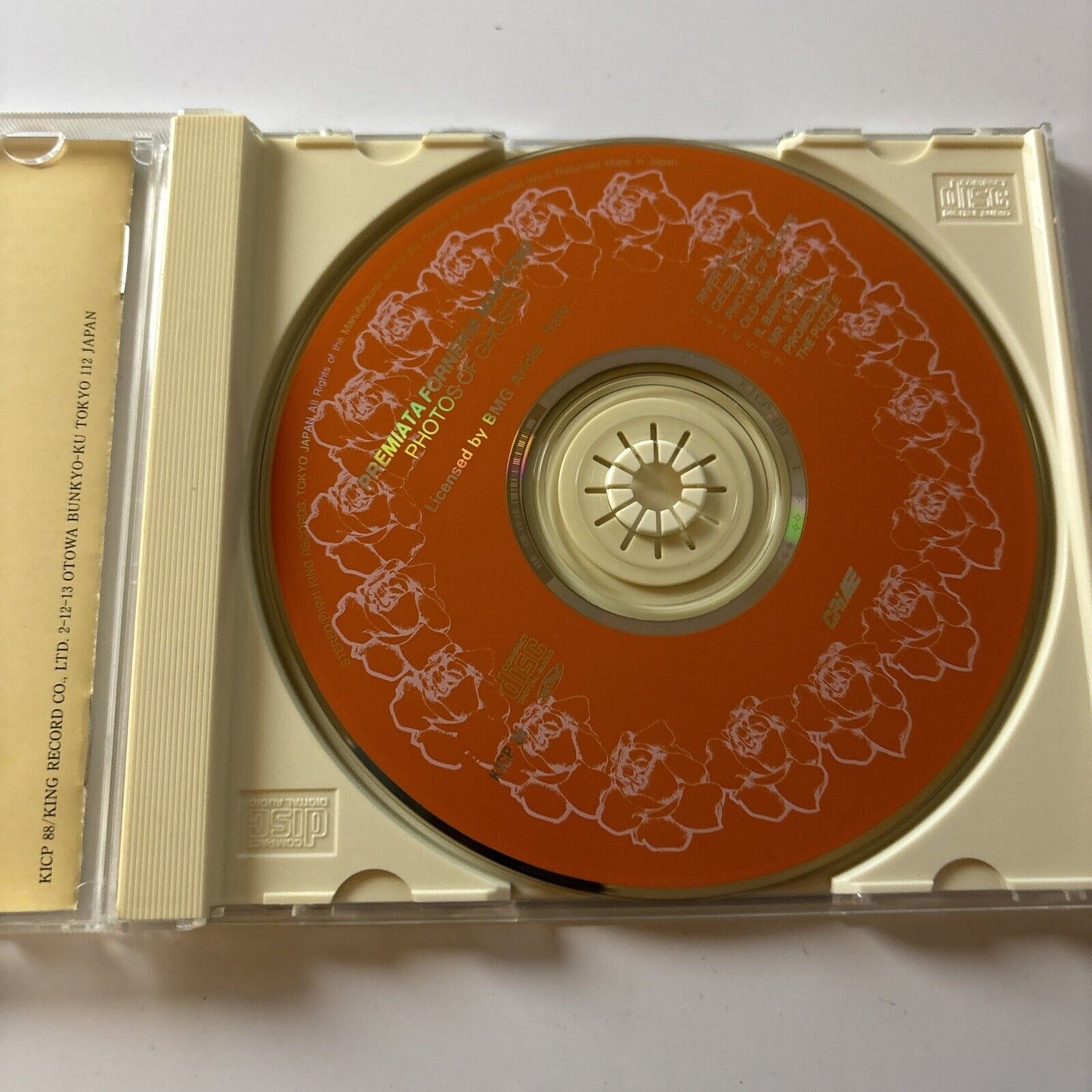 Premiata Forneria Marconi - Photos Of Ghosts (CD, 1991) Japan KICP 88