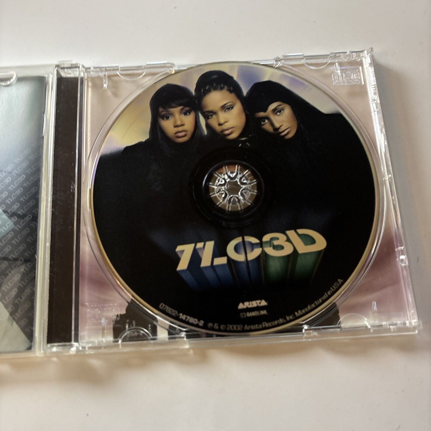 TLC - 3D (CD, 2002) USA Arista 358462