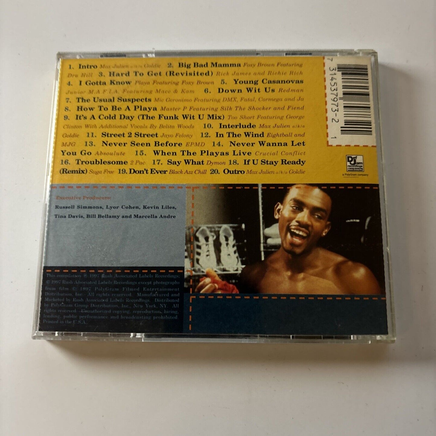Def Jam's How To Be A Player Soundtrack (CD, 1997) US Def Jam Recordings