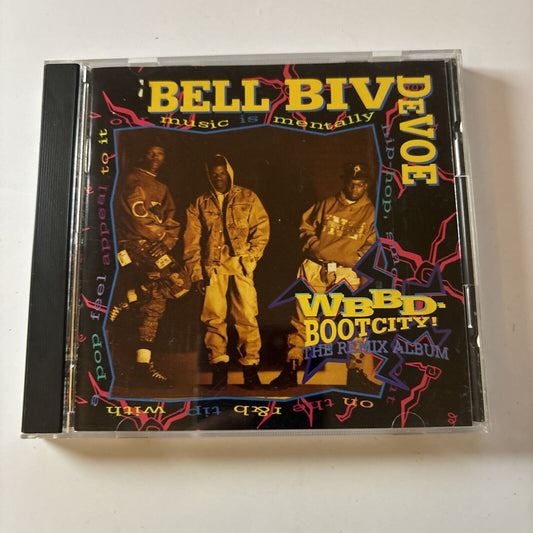 Bell Biv Devoe - WBBD - Bootcity! The Remix Album (CD, 1991) MCA MCAD 10345