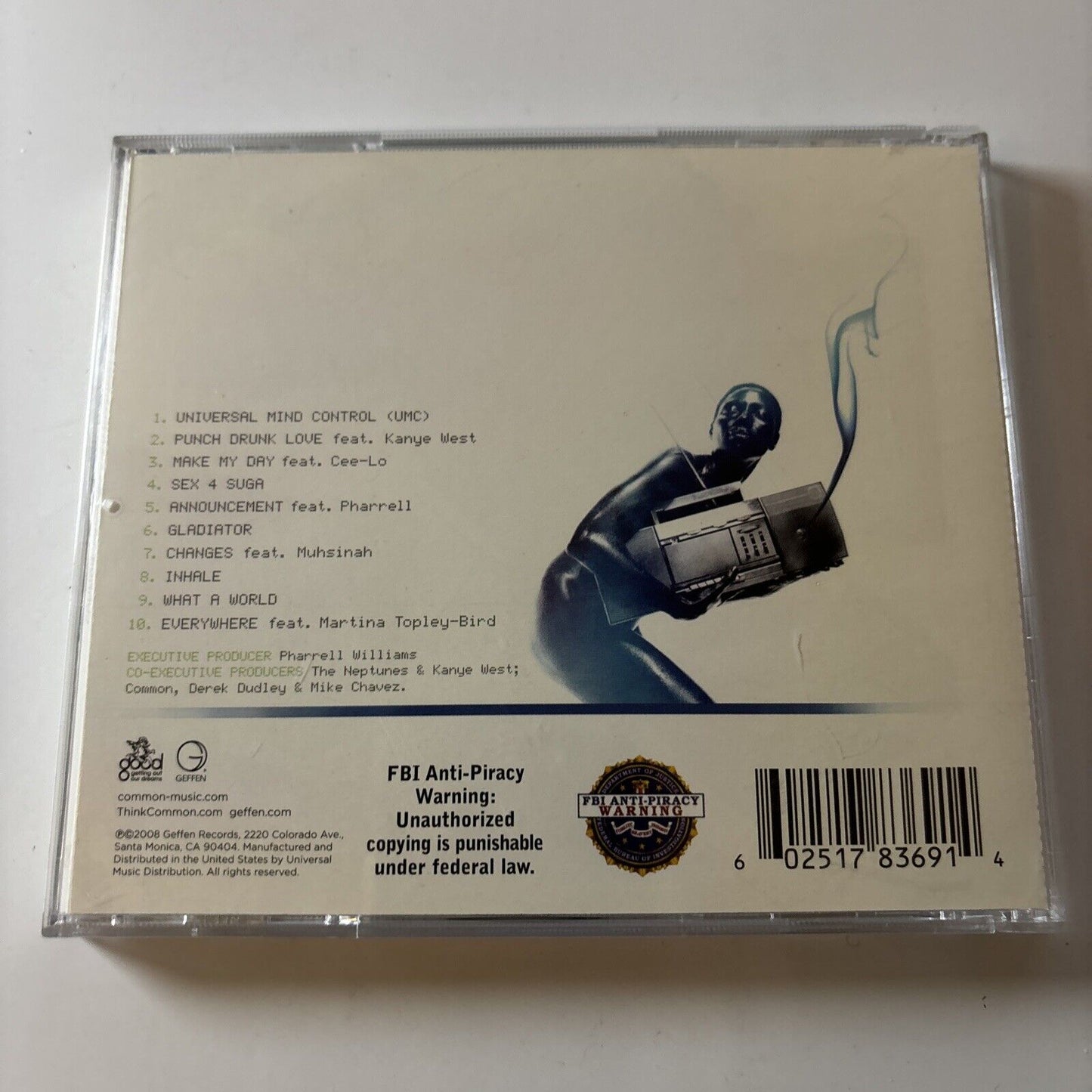 Common - Universal Mind Control (CD, 2008) USA Geffen Records