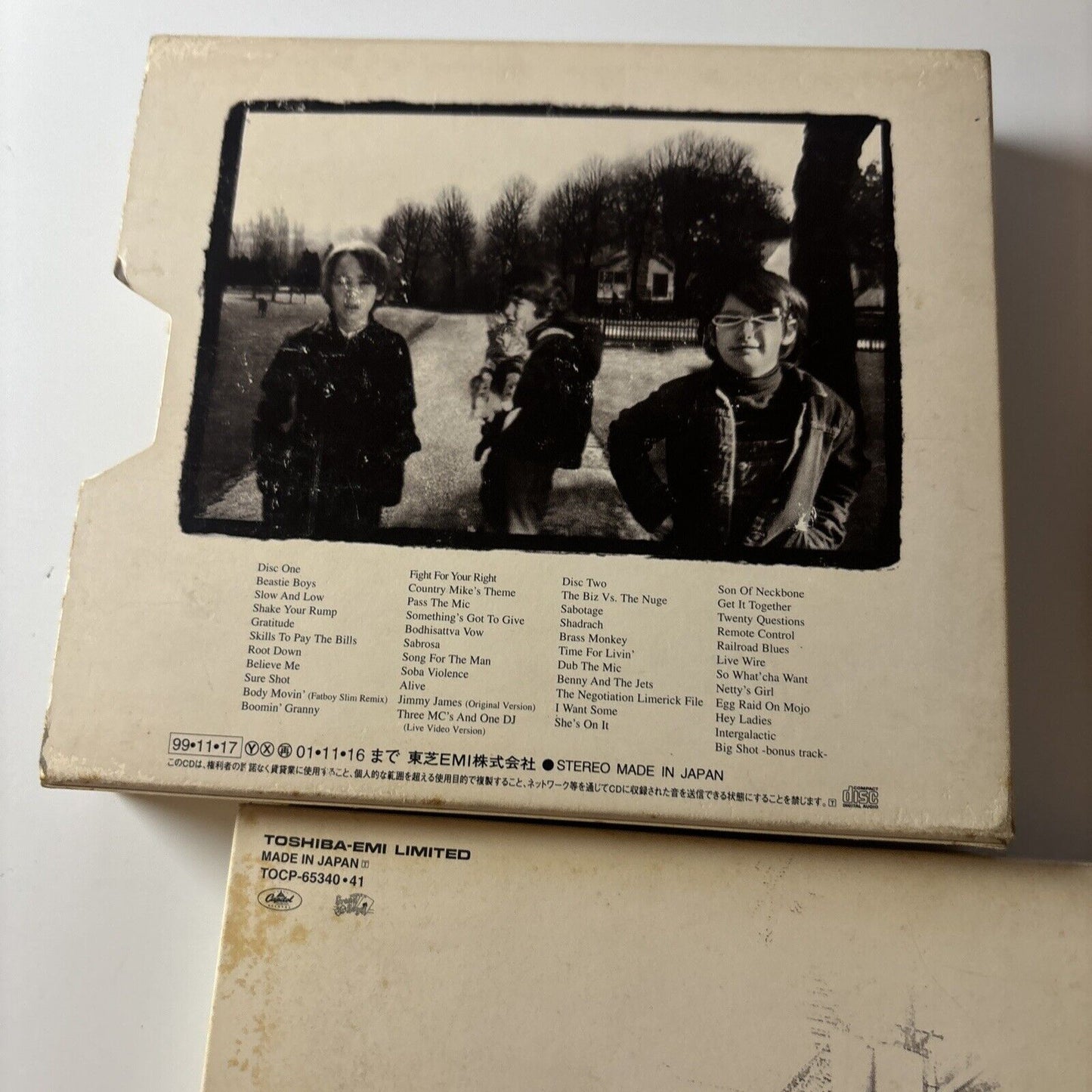 Beastie Boys Anthology: The Sounds Of Science (CD, 1999) Japan tocp-65340-41