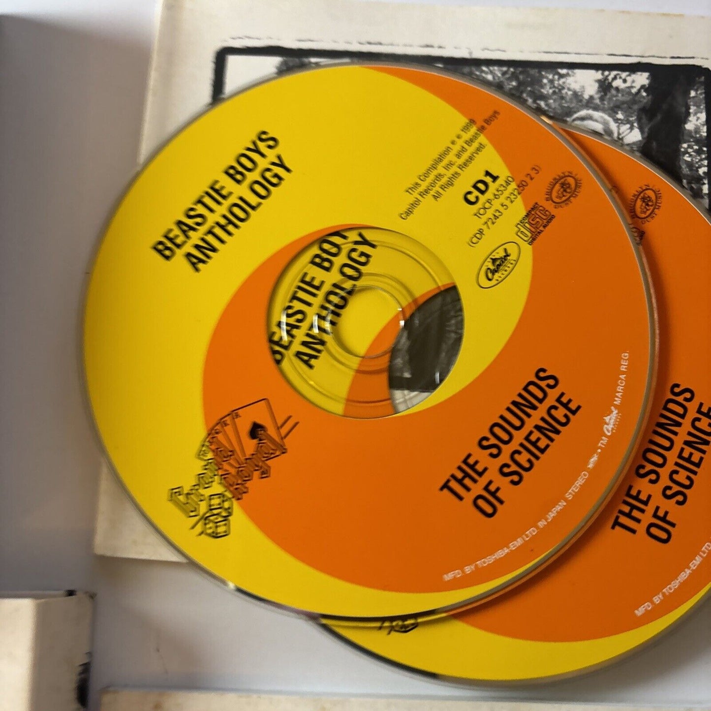 Beastie Boys Anthology: The Sounds Of Science (CD, 1999) Japan tocp-65340-41