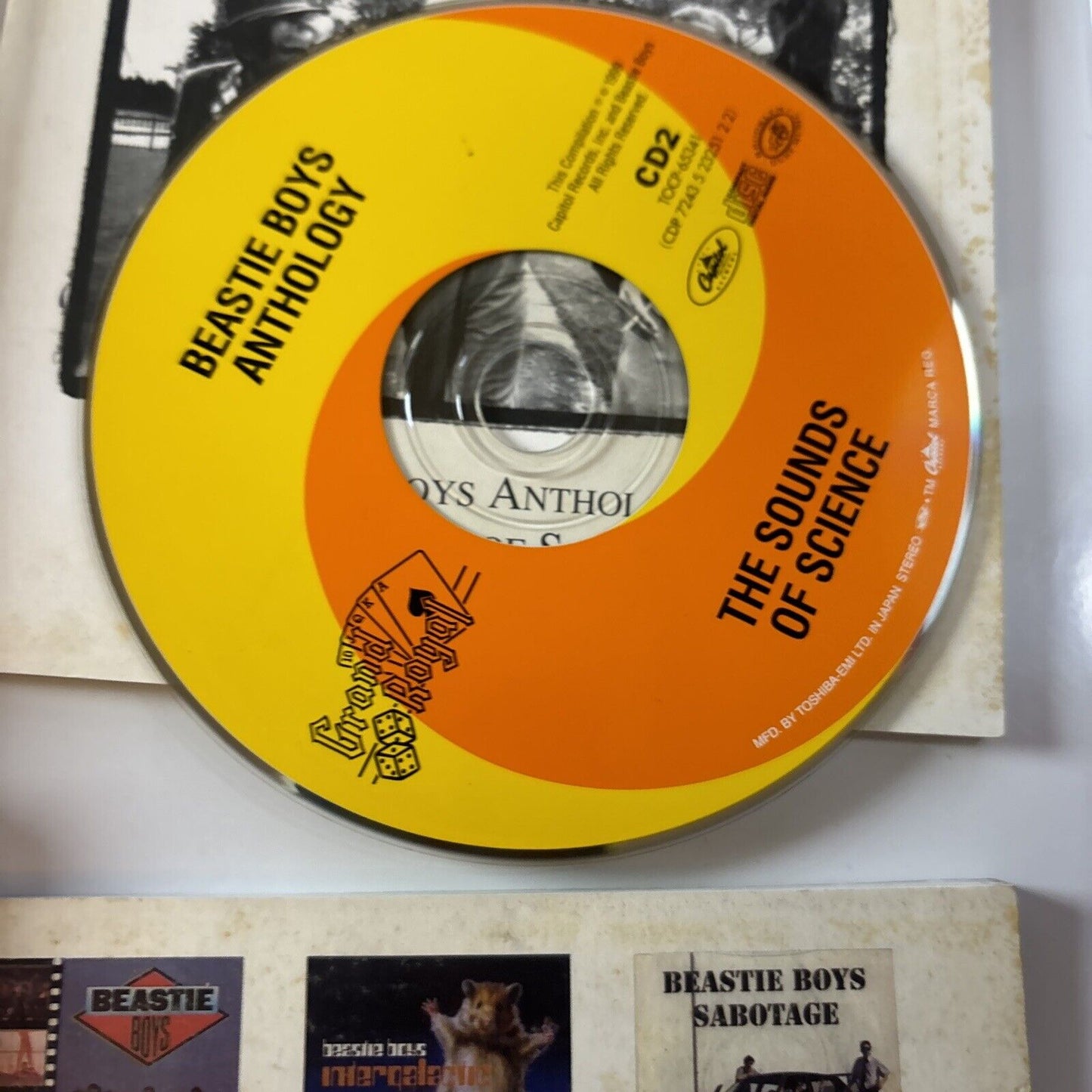 Beastie Boys Anthology: The Sounds Of Science (CD, 1999) Japan tocp-65340-41