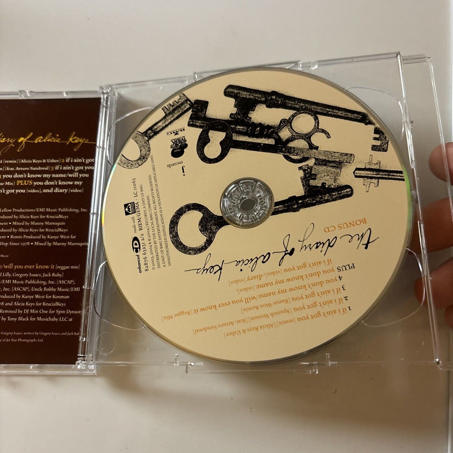 Alicia Keys - The Diary Of Alicia Keys [Bonus CD] (CD, 2004, 2-Disc) J Records