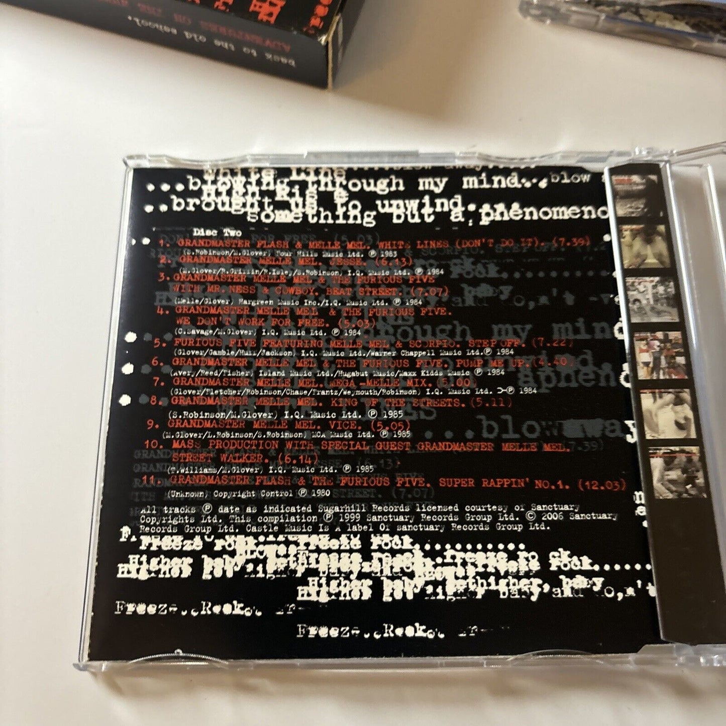 Grandmaster Flash & The Furious Five - Back To The Old School (CD, 2006)