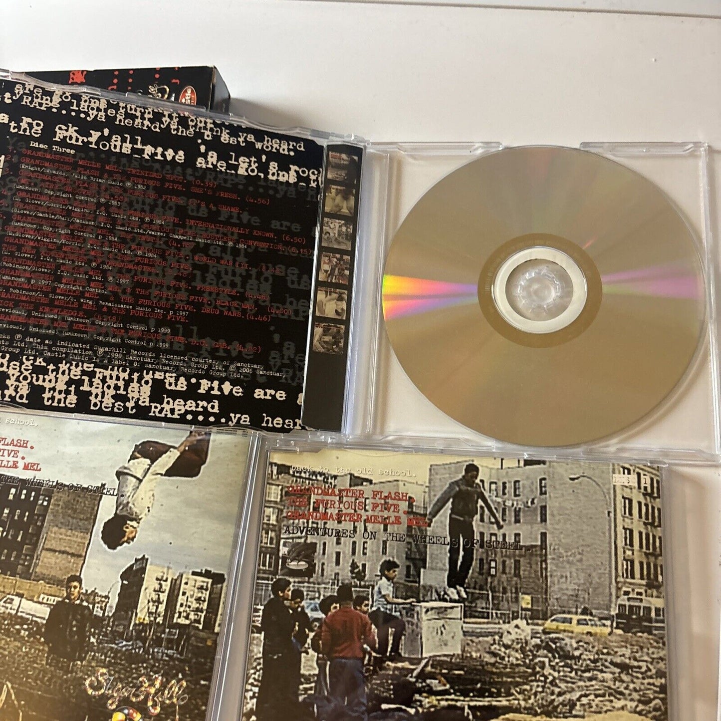 Grandmaster Flash & The Furious Five - Back To The Old School (CD, 2006)