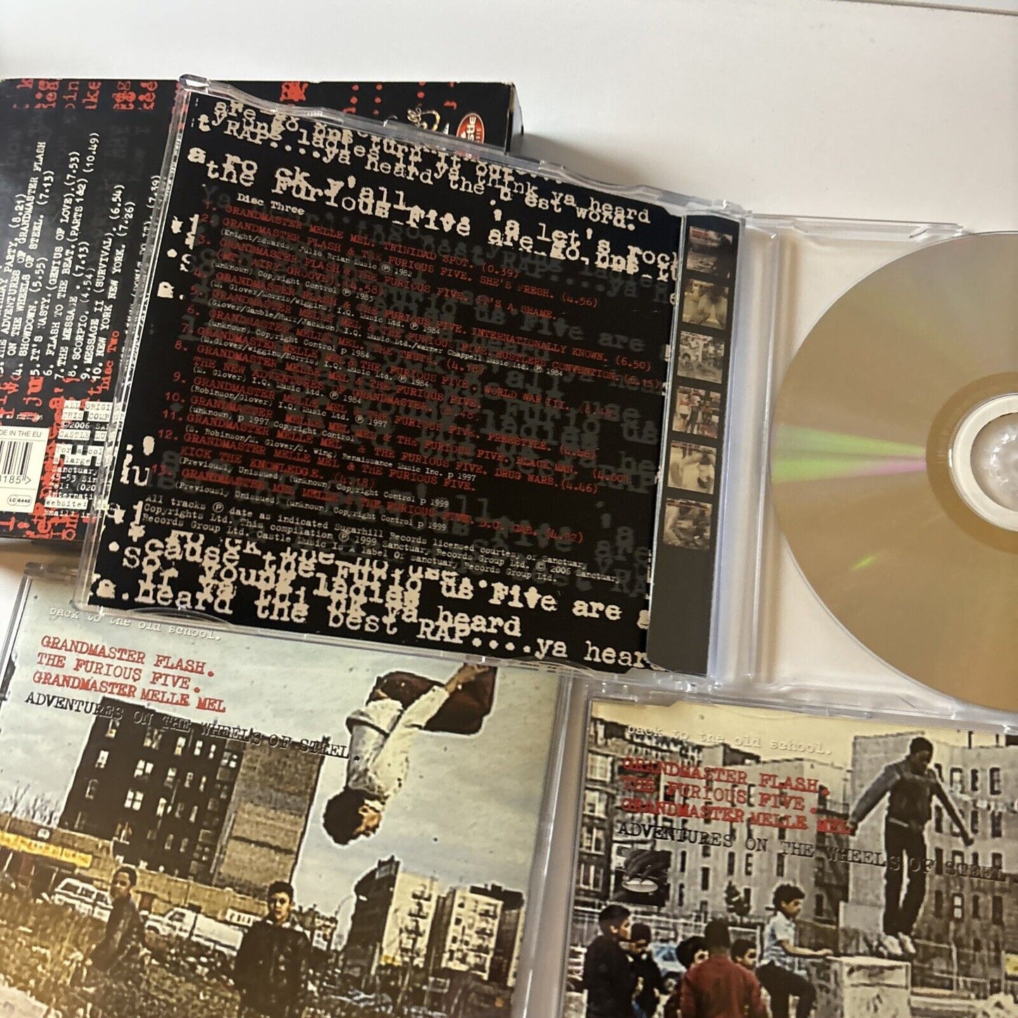 Grandmaster Flash & The Furious Five - Back To The Old School (CD, 2006)