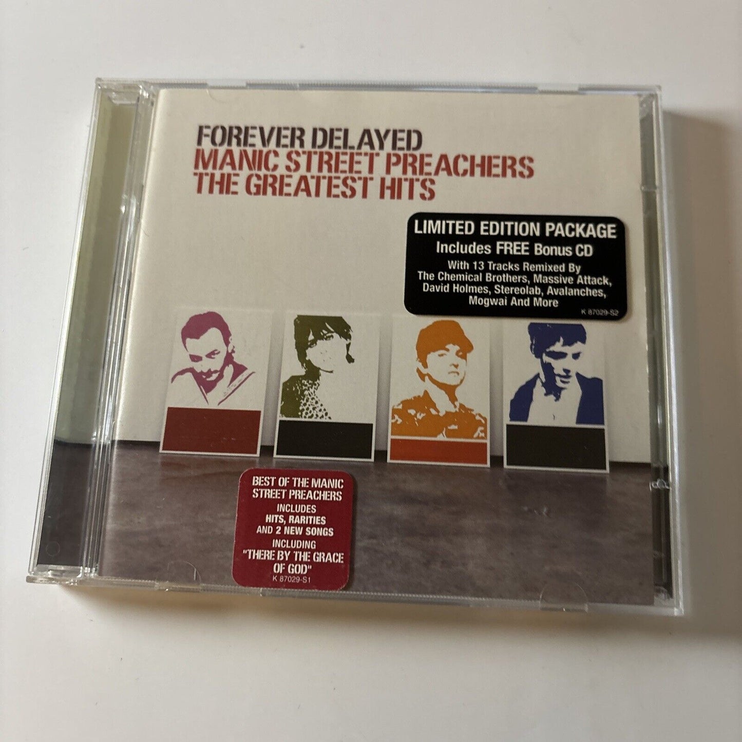 Manic Street Preachers - Forever Delayed: The Greatest Hits (CD, 2002) EK 87029