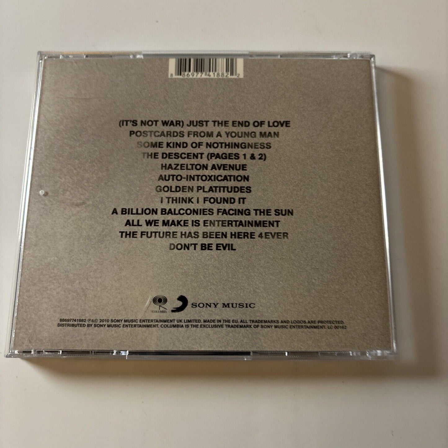 Manic Street Preachers - Postcards From A Young Man (CD, 2010)  Columbia