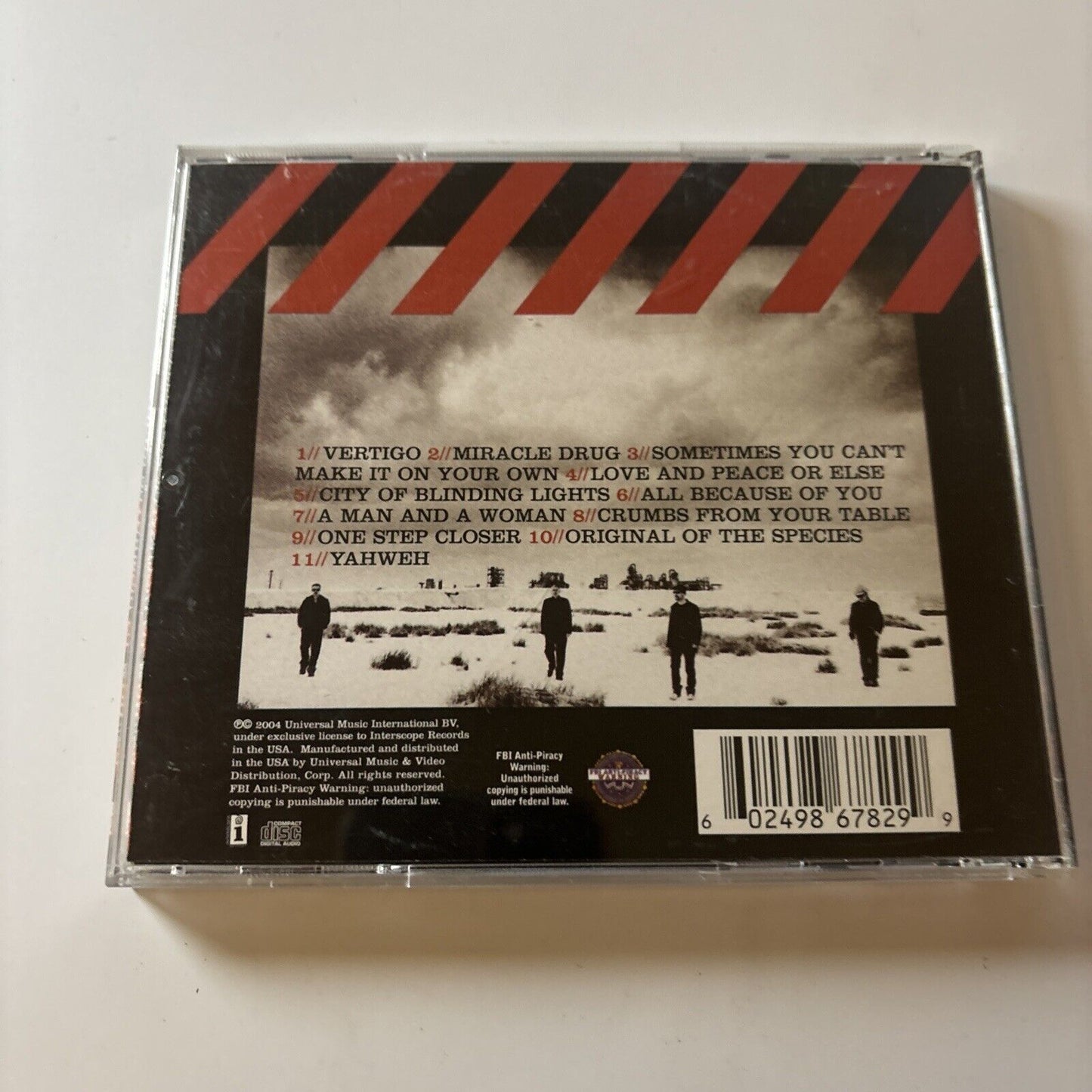 U2 - How To Dismantle An Atomic Bomb (CD, 2004) USA B0003613-02