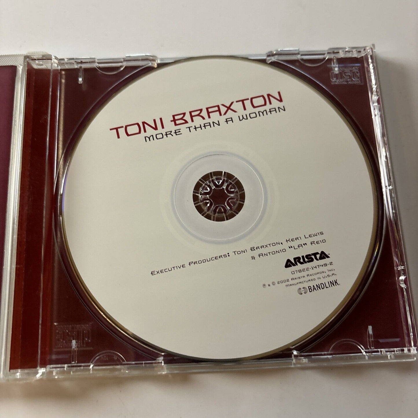 Toni Braxton - More Than A Woman (CD, 2002) Arista
