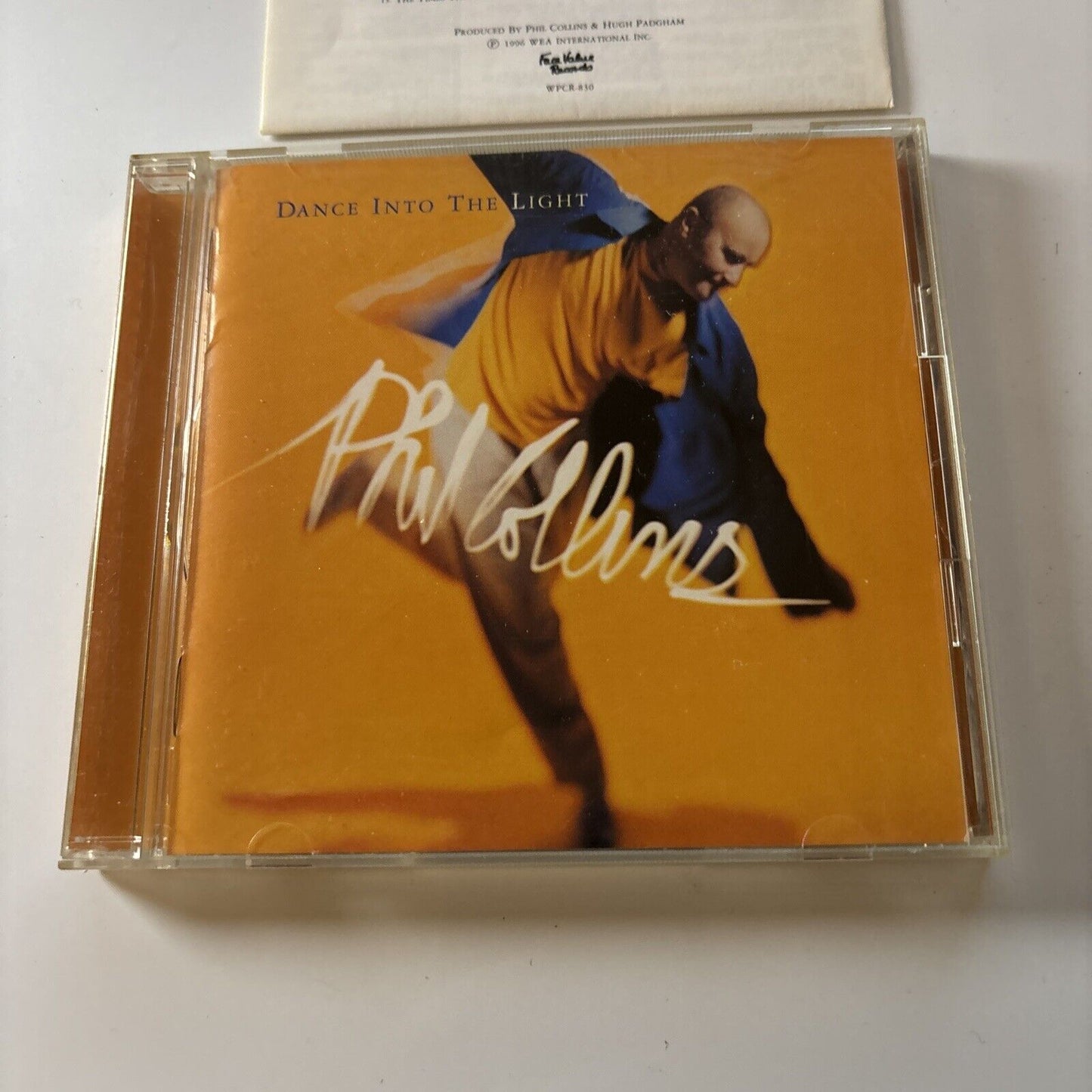 Phil Collins - Dance Into The Light (CD, 1996) Japan wpcr-830