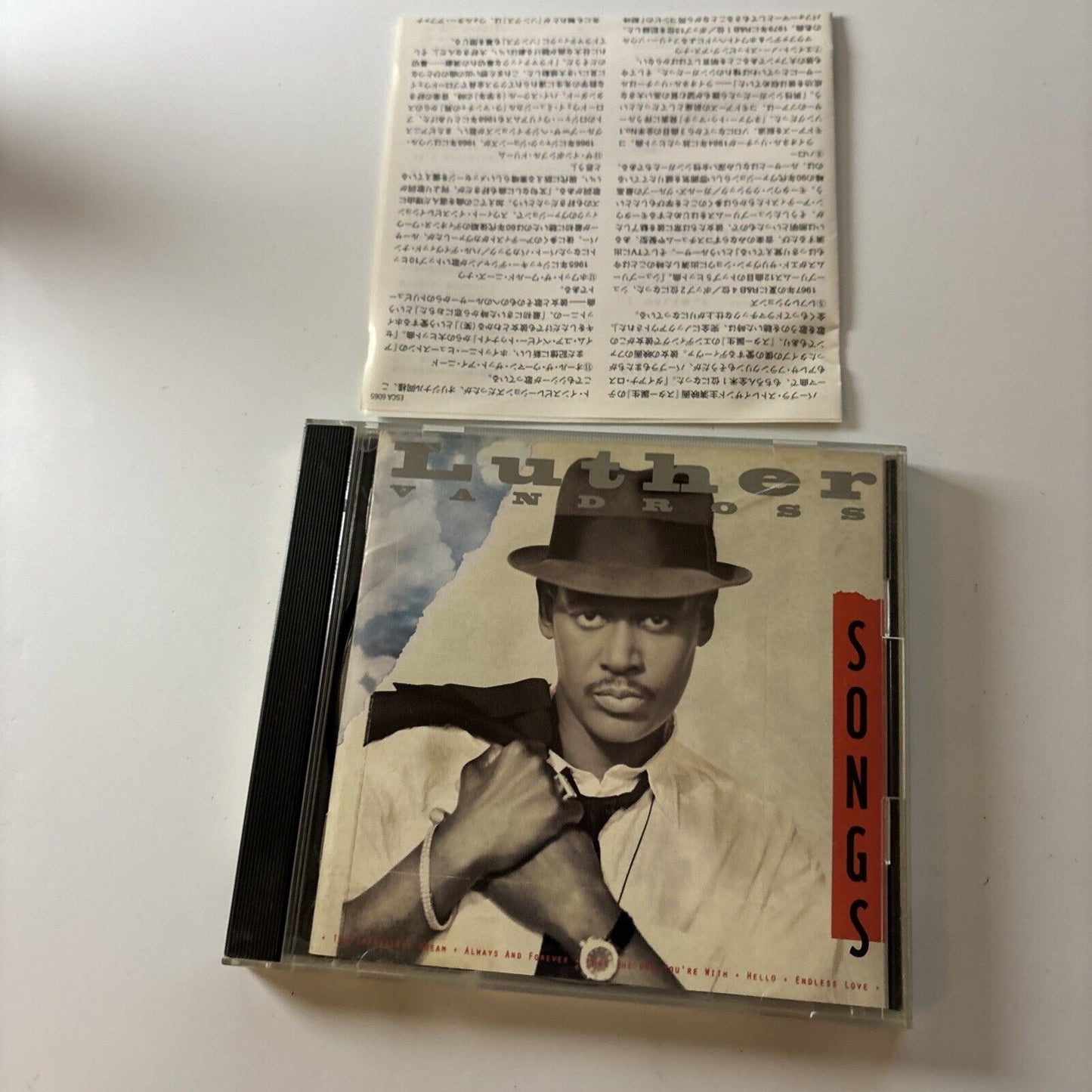 Luther Vandross - Epic Songs (CD, 1994) Japan ESCA-6065