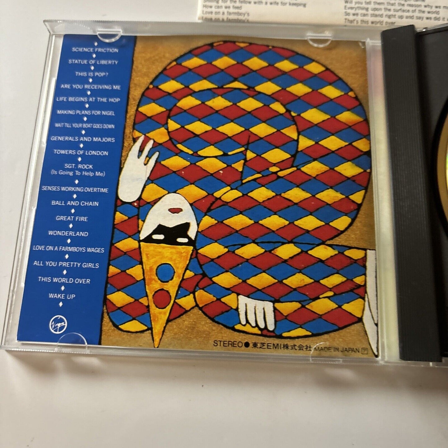 XTC - The Compact XTC - The Singles 1978-85 (CD, 1987) Japan 32vd-1113