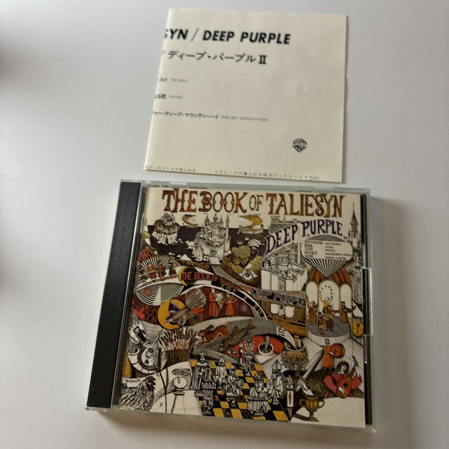 Deep Purple - The Book Of Taliesyn (CD, 1968) Japan 20p2-2602 Warner Bros.
