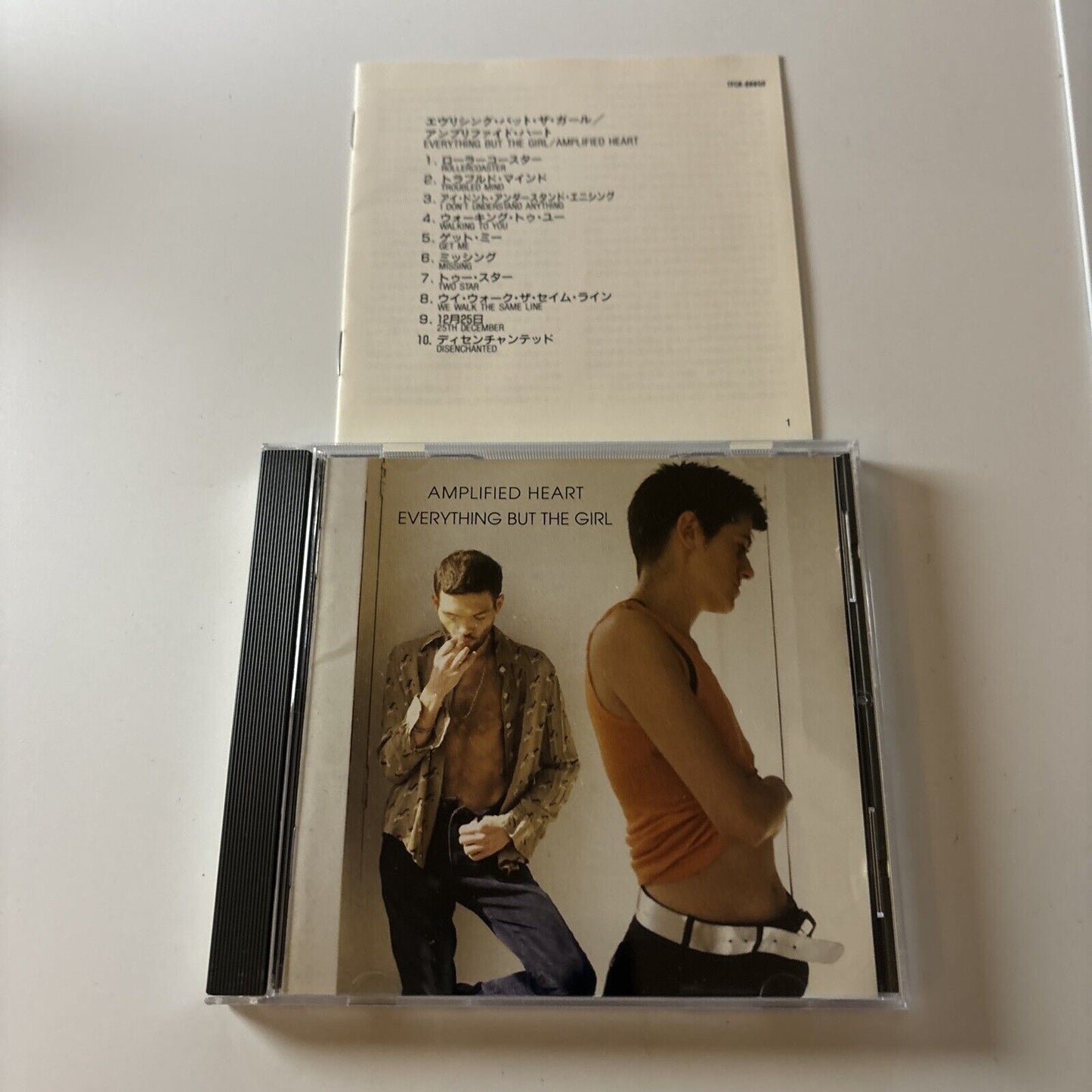 Everything But The Girl - Amplified Heart (CD, 1994) Japan tfck-88850