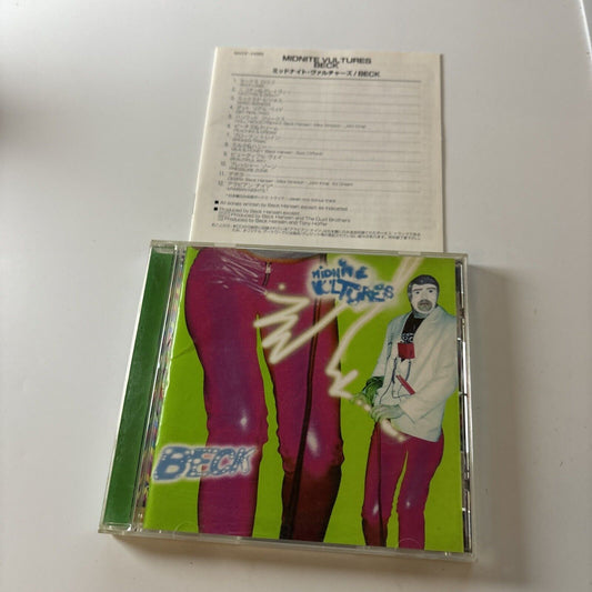 Beck - Midnite Vultures (CD, 1999) Japan Geffen Records mvcf-24060