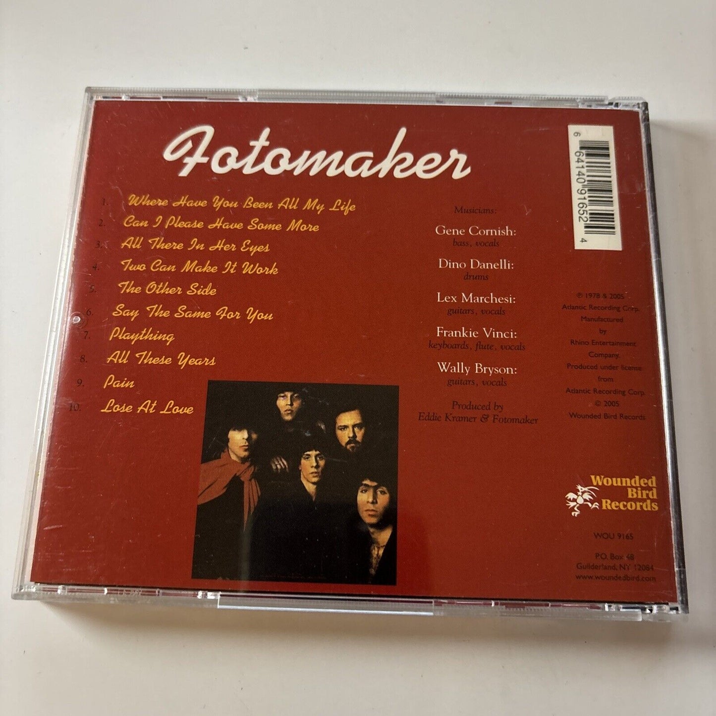 Fotomaker - Fotomaker (CD, 2005) USA WOU-9165