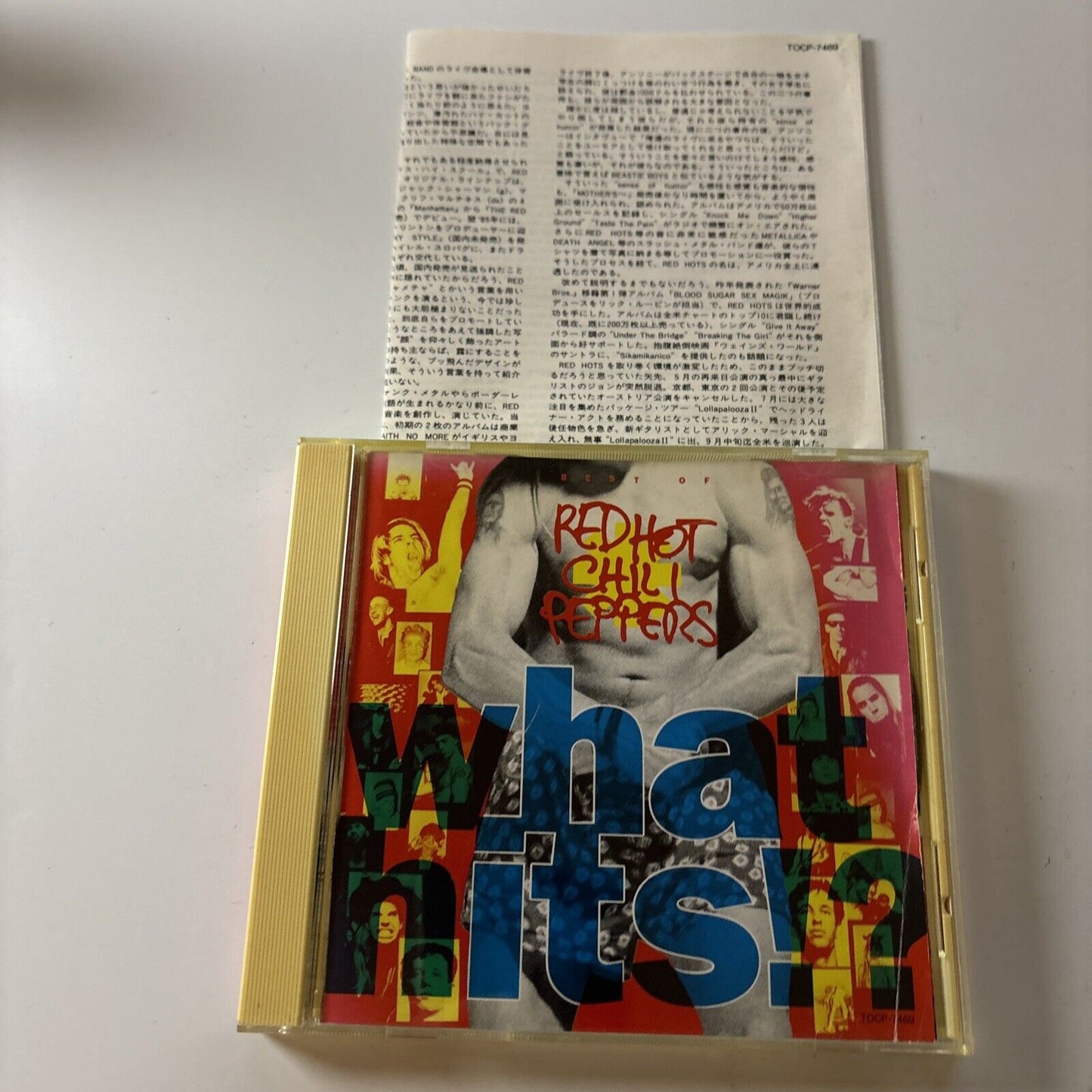Red Hot Chili Peppers - What Hits!? (CD, 1992) Japan TOCP-7469