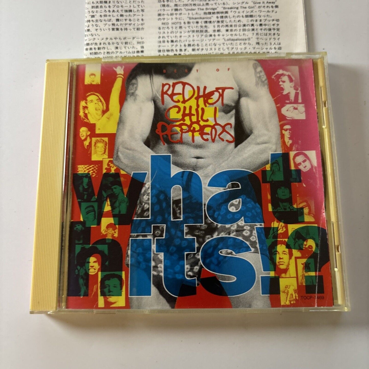 Red Hot Chili Peppers - What Hits!? (CD, 1992) Japan TOCP-7469