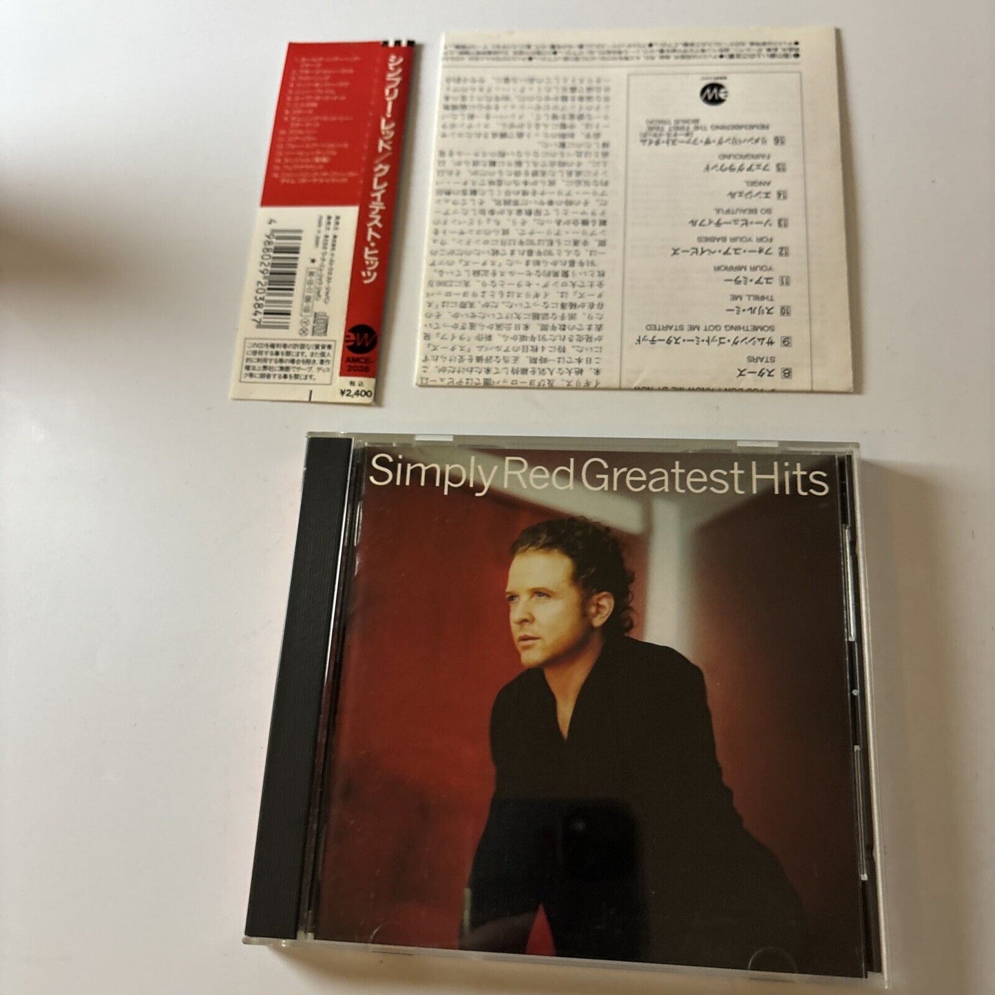 Simply Red - Greatest Hits (CD, 1996) Japan amce-2038 Obi