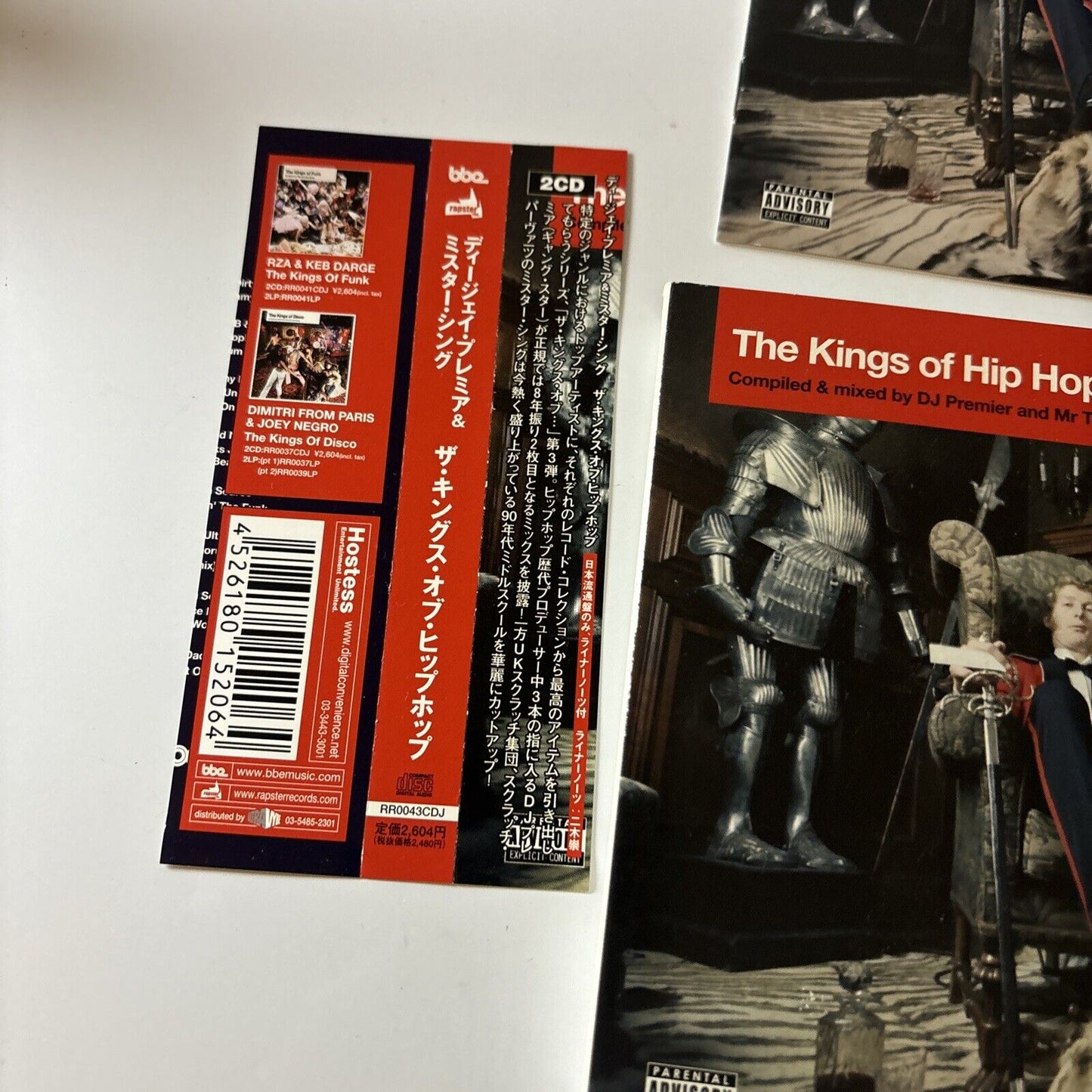 DJ Premier &1-01 Mr. Thing - The Kings Of Hip Hop (CD, 2005) Japan RR0043CDJ Obi