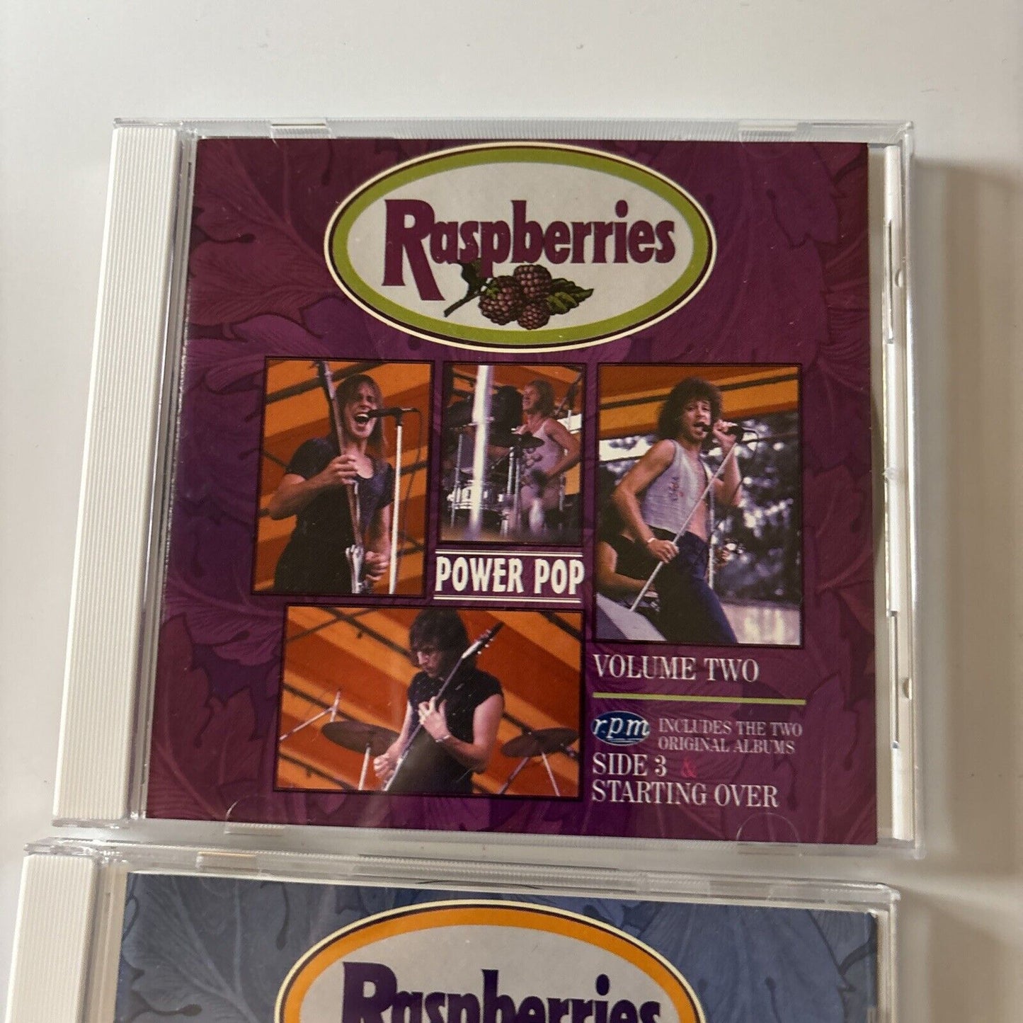 The Raspberries - Power Pop Volume One & Two (CD, 1996) RPM 163 USA