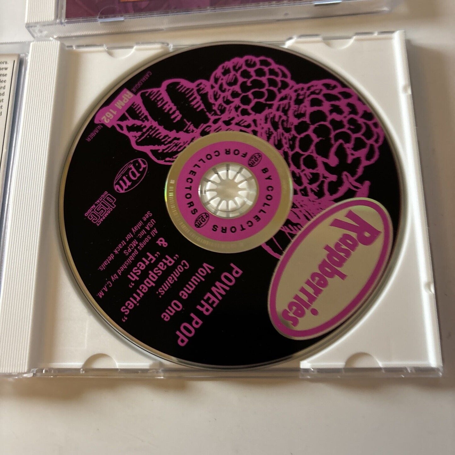 The Raspberries - Power Pop Volume One & Two (CD, 1996) RPM 163 USA