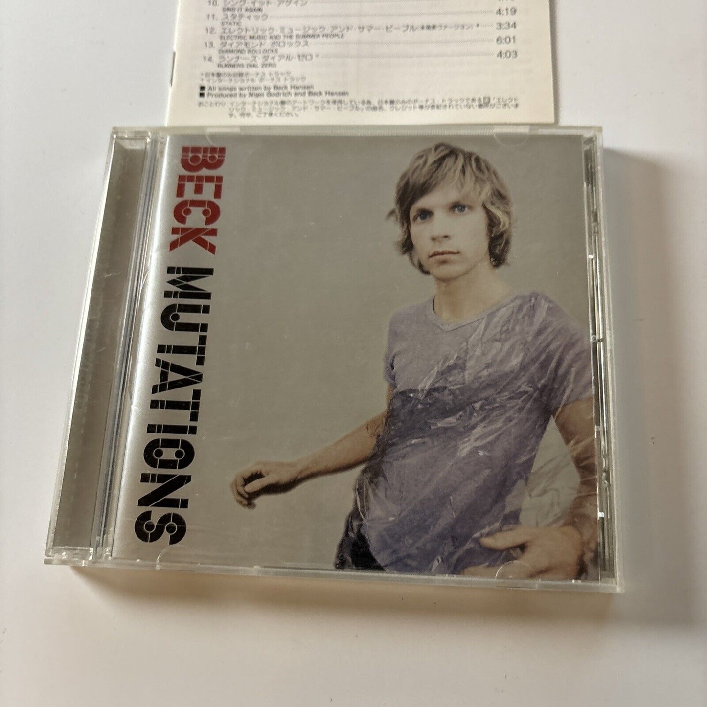Beck - Mutations (CD, 1998)  Japan mvcf-24047 Geffen Records