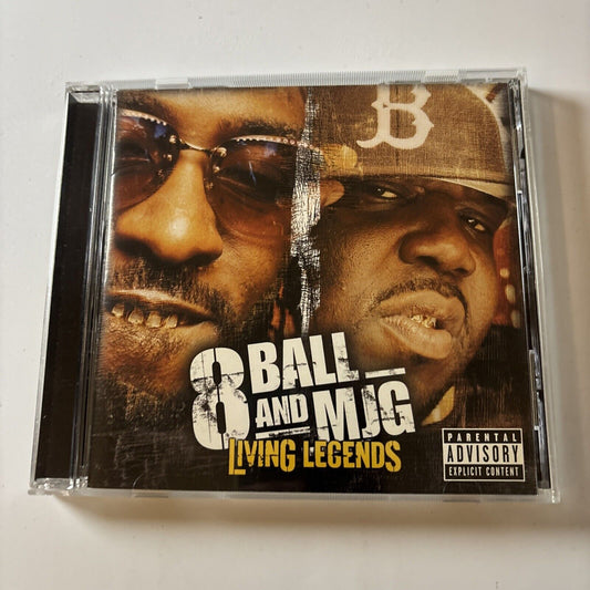 8Ball And MJG - Living Legends (CD, 2004) USA Bad Boy Records (5)