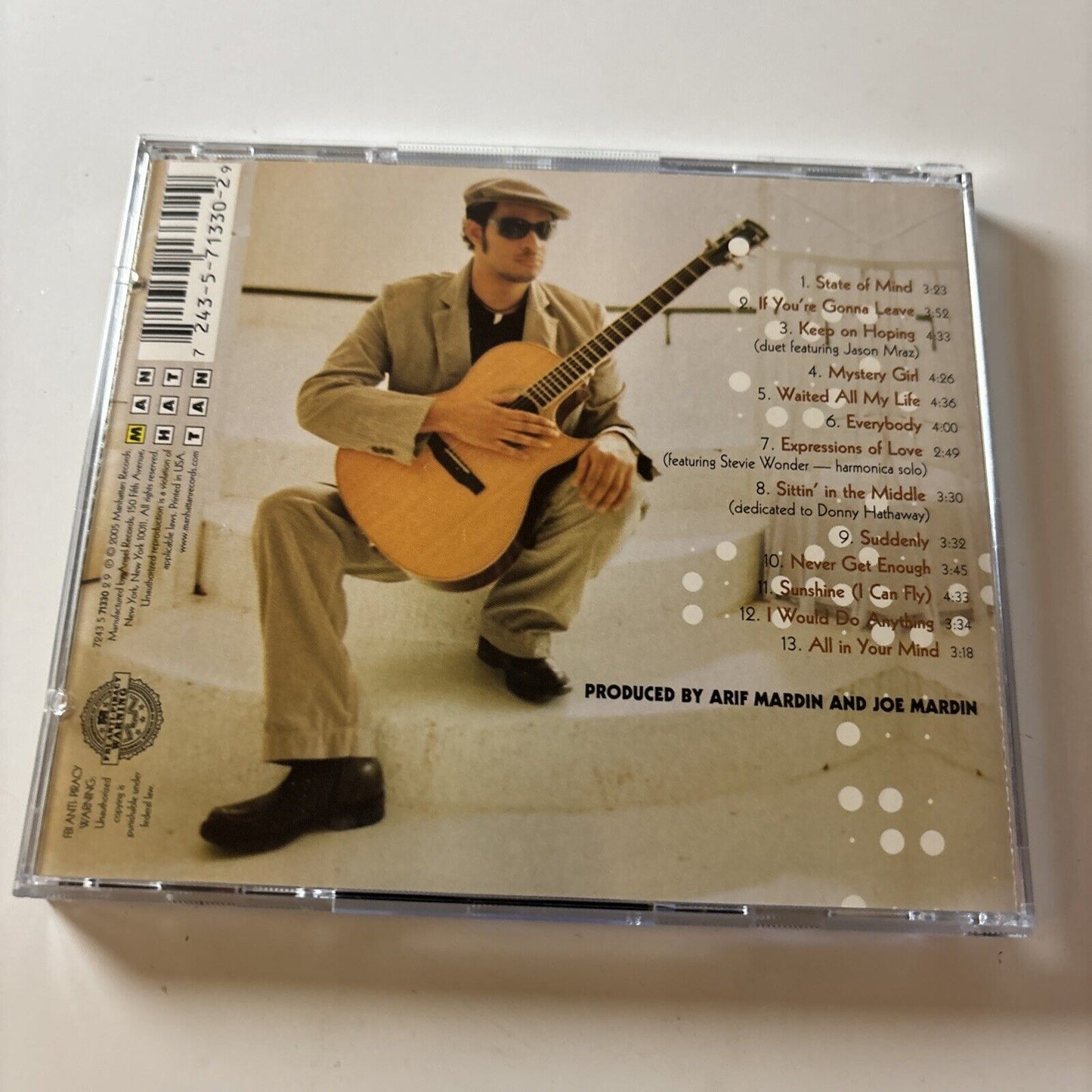 Raul Midón - State Of Mind (CD, 2005) Jazz Manhattan Records